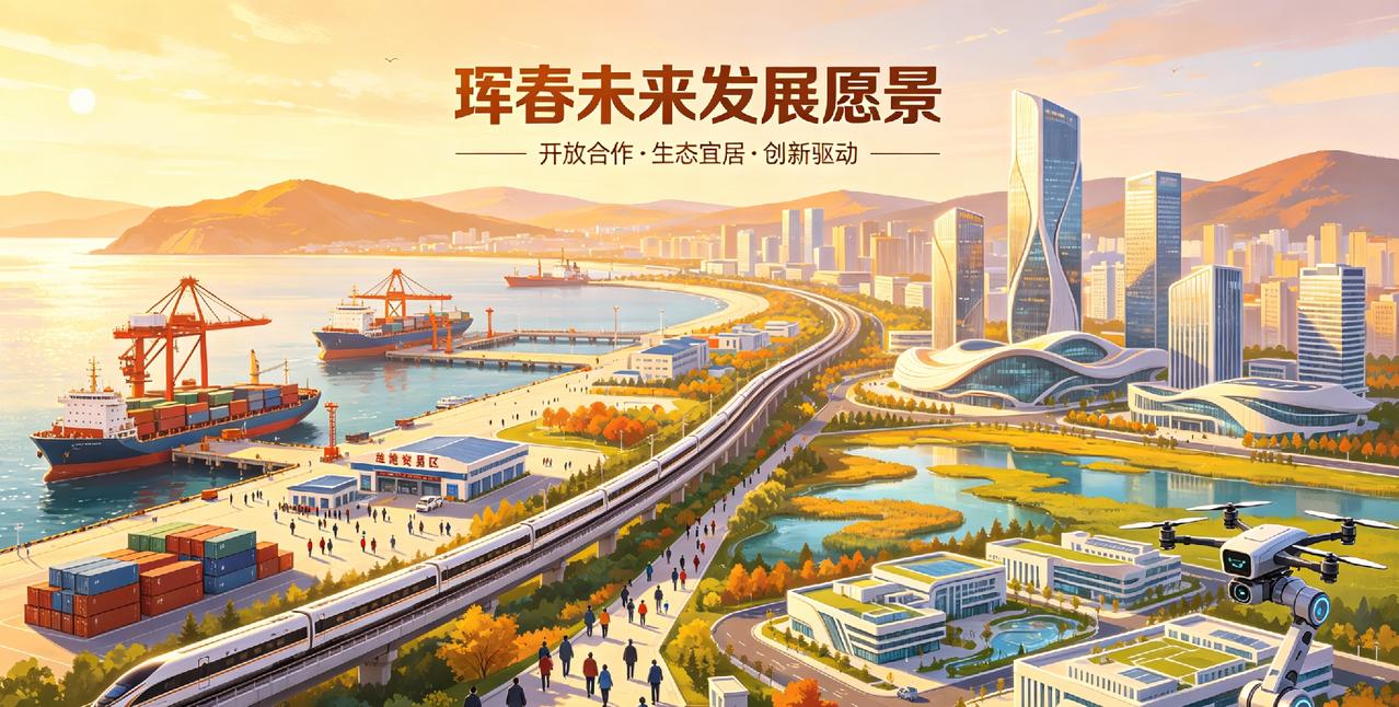 珲春：图们江畔的"海韵"新城，未来能否迎来大发展？

珲春地处吉林省东部，是我国