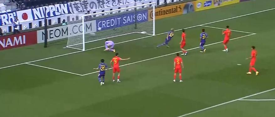 U23 被日本打进一球，感觉国足U23个子比对手高一头，脚下还是差点意思。