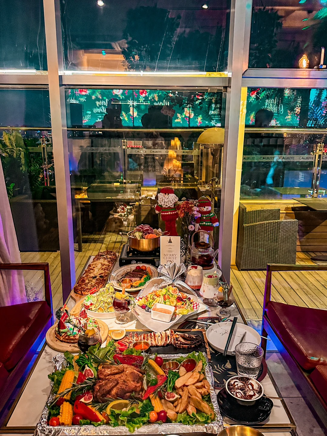 呼和浩特探店｜🍴误入圣诞老人的西餐厅🎄