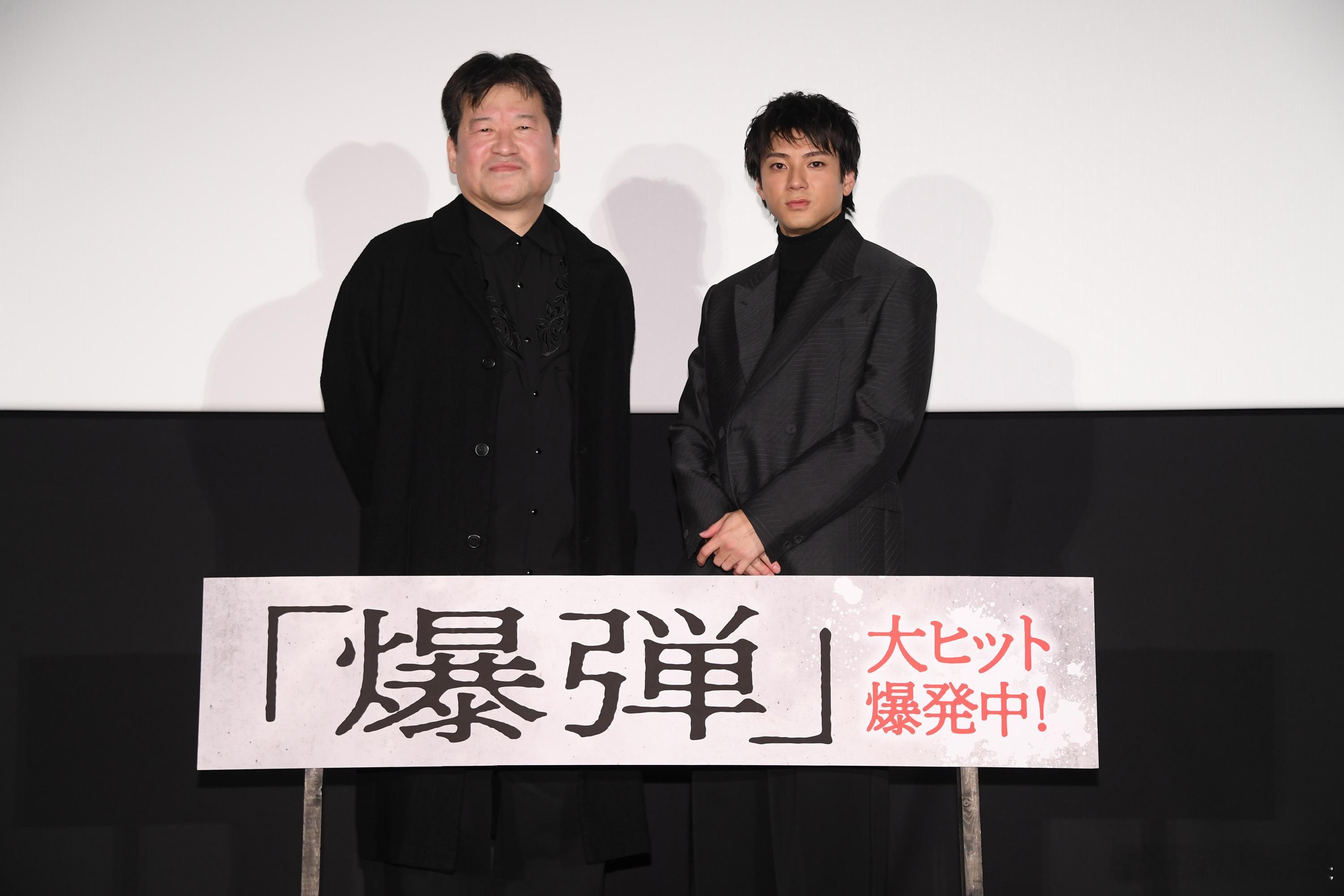 山田裕贵主演的电影《炸弹》上映17天，观影人次突破100万，票房收入突破14亿日