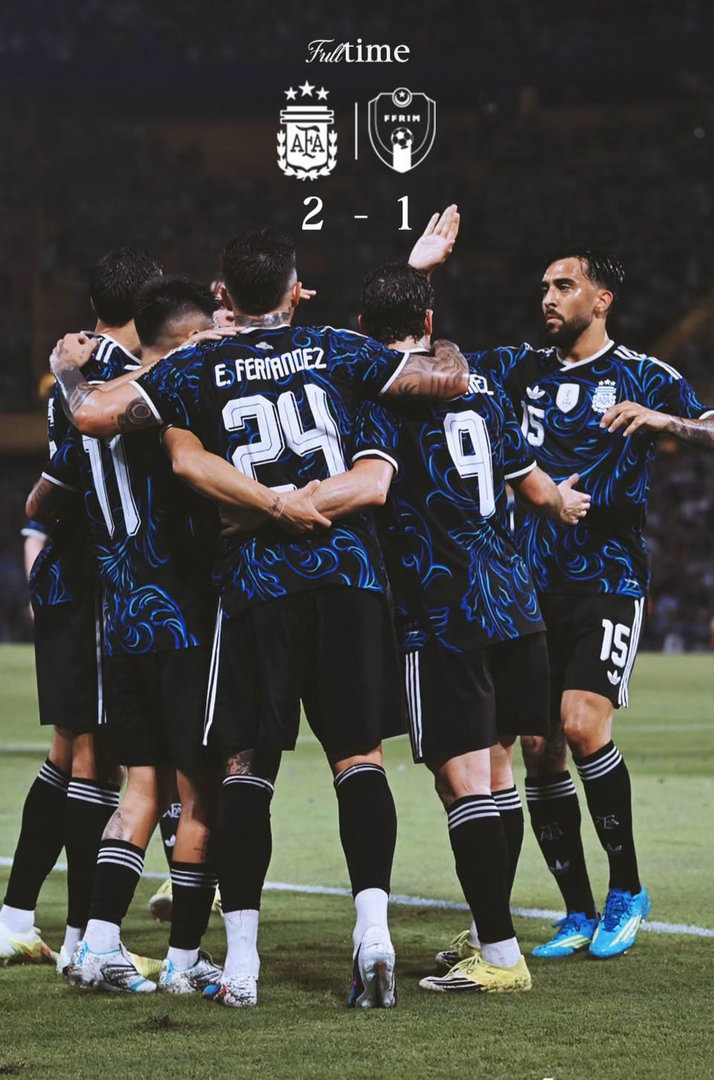 🚨Ole打分：阿根廷2比1毛里塔尼亚 ▪️7分：迪布、恩佐、尼科帕斯、▪️6分