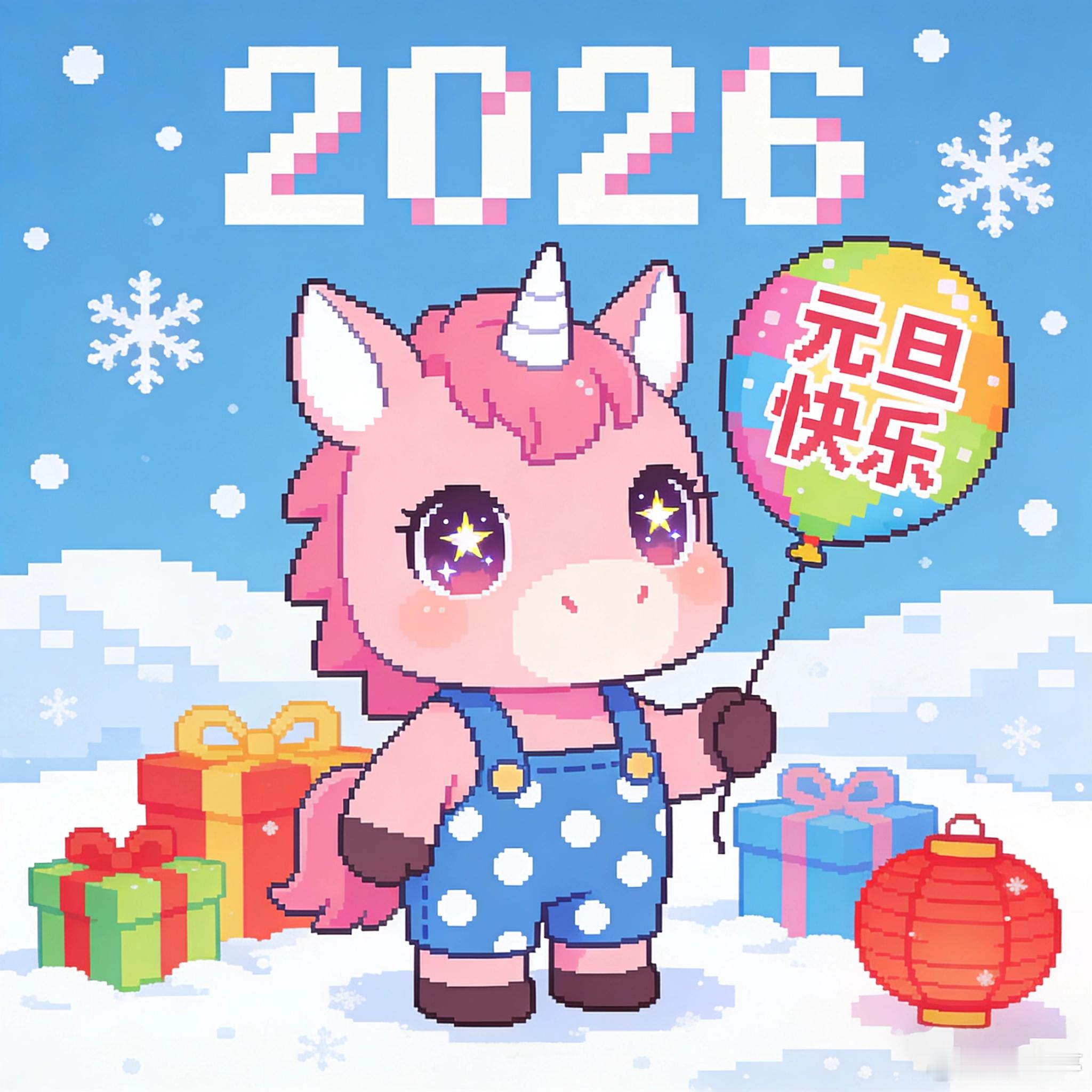 2026第一条微博 2025正式下线，2026的第一缕阳光已铺好前路！祝小伙伴们