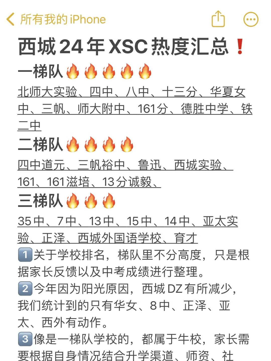 24年西城XSC热度汇总‼️