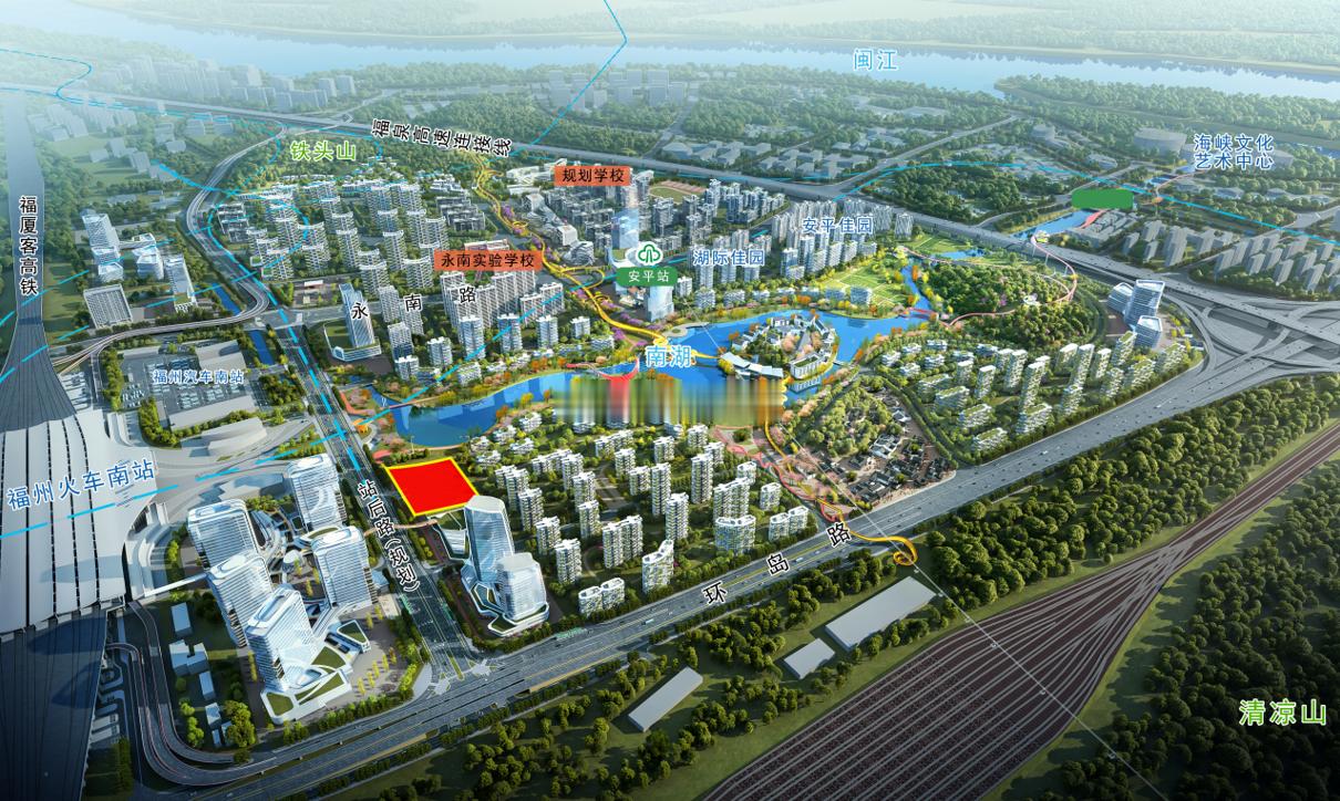 明早 福州主城区年内第三场土拍将举行本场土拍最大亮点在于，仓山南湖火车站片区此次