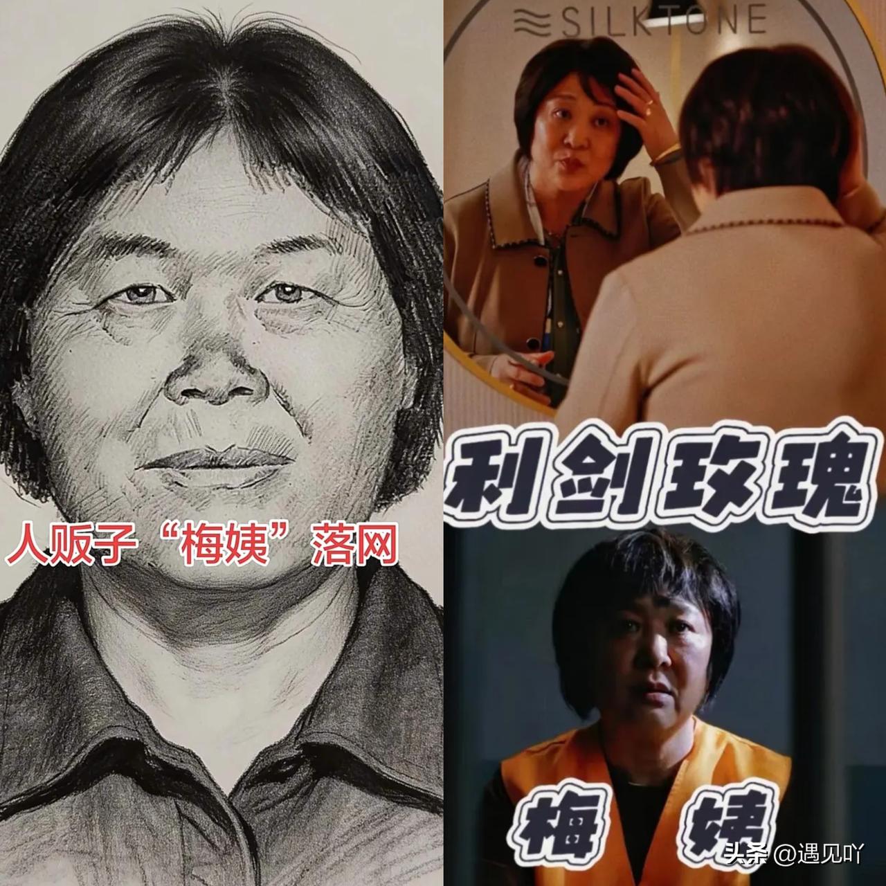 之前看《利剑玫瑰》的时候，恨不得钻进屏幕里把那个“红姨”撕了。

谁能想到这恶人