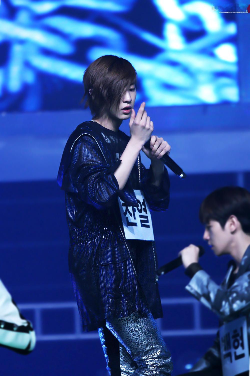 #朴灿烈[超话]#120511 Music Bank ​​​