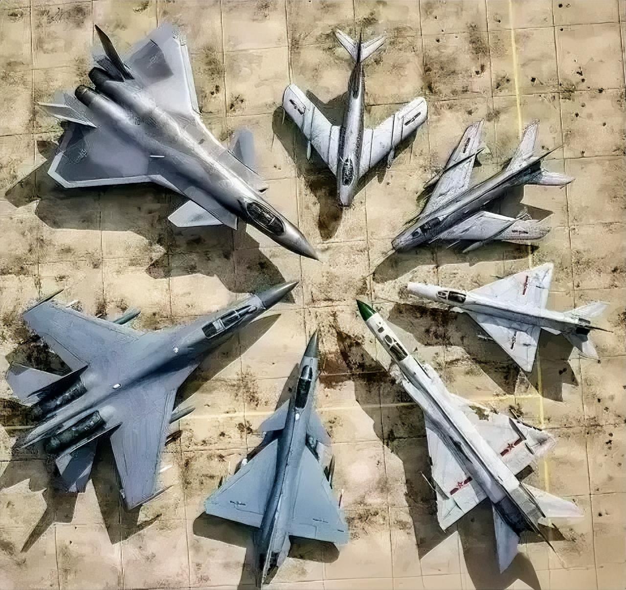 中国战斗机的发展，是一部从引进仿制到自主创新，最终迈向世界前沿的奋斗史，历经了数