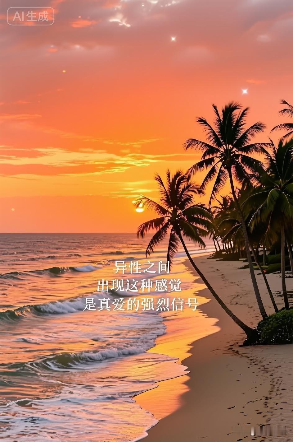 异性之间，出现这种感觉，是真爱的强烈信号。
情感心理学家发现：“异性之间，出现这