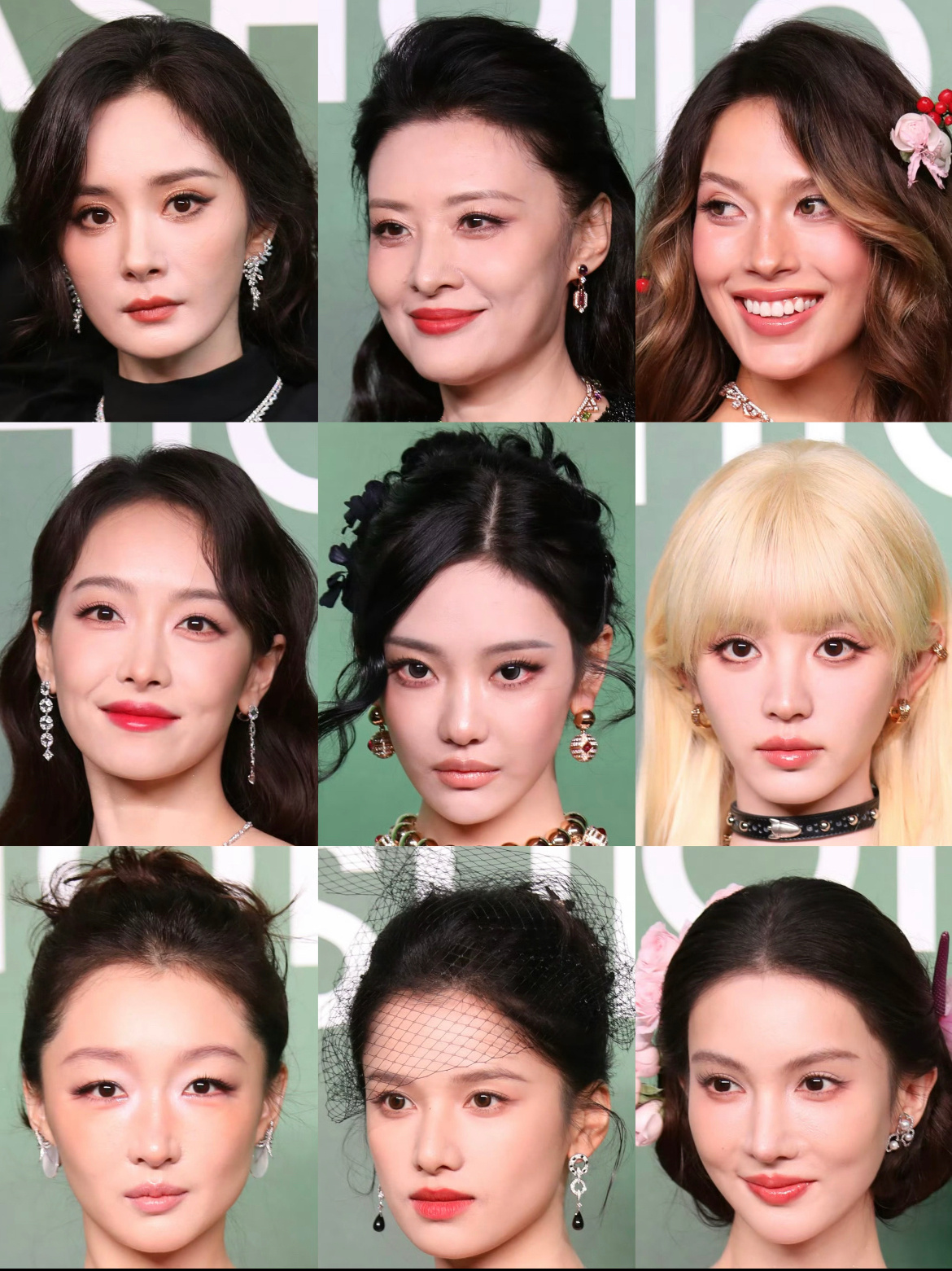 可以来点评了[手指比心]vogue直播 vogue女明星生图怼脸！周涛、杨幂、娜