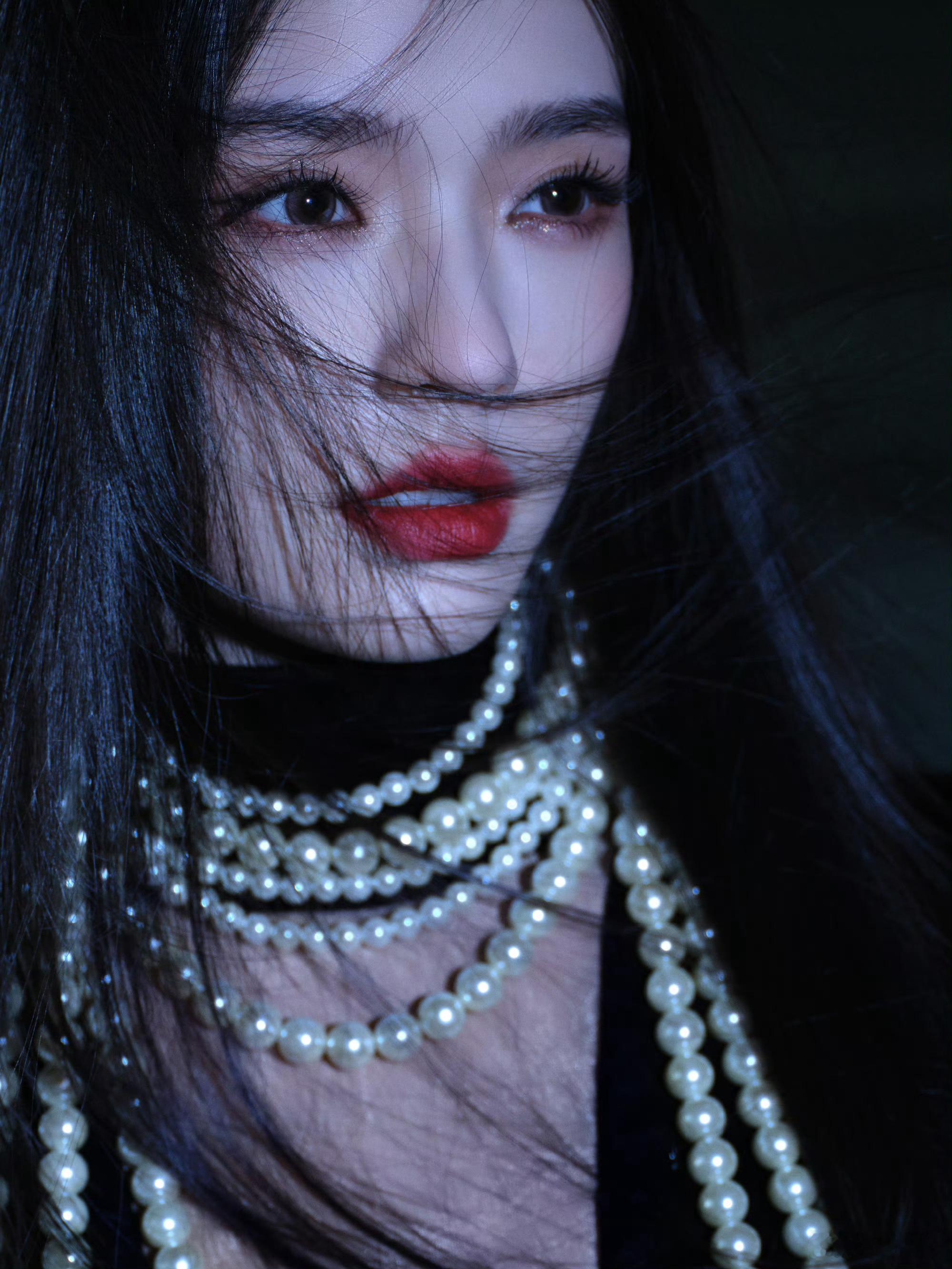 林允珍珠围脖 珍珠少女✨ ​​​