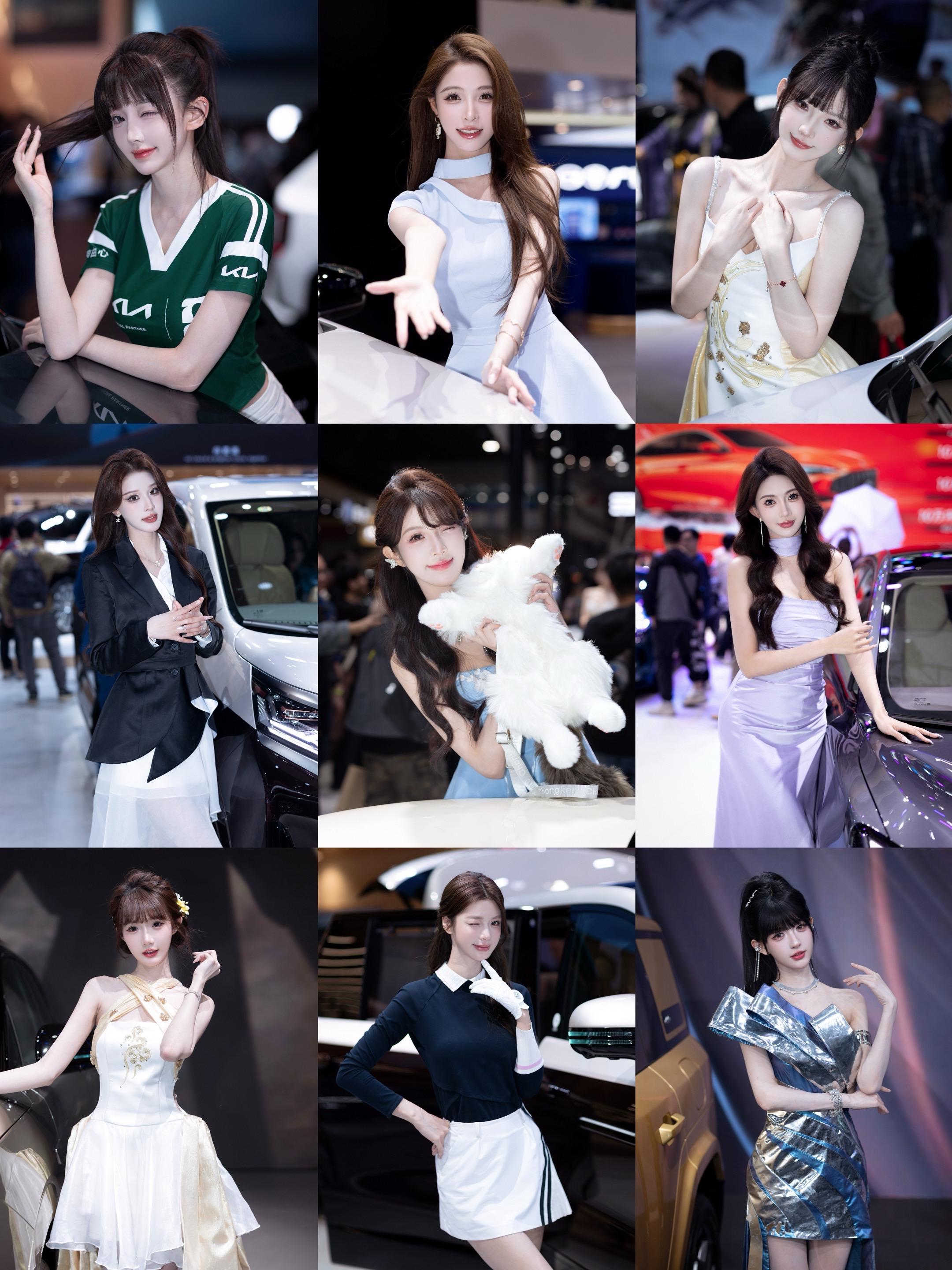 又一年广州车展喽。只带了一个小闪光灯果然不好抢机位呢