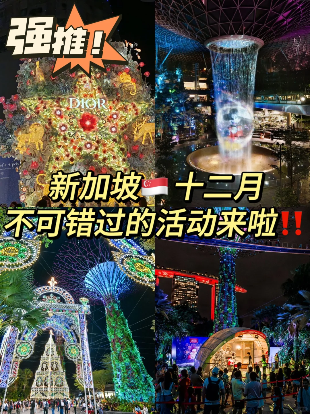 🇸🇬新加坡十二月不可错过的活动来啦‼