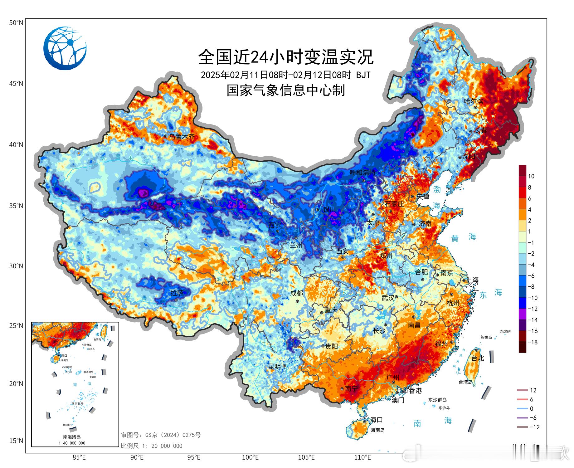 【东北气温大起大落】最近2天的早晨，辽宁东部和吉林东部气温出现了大幅度的波动。吉