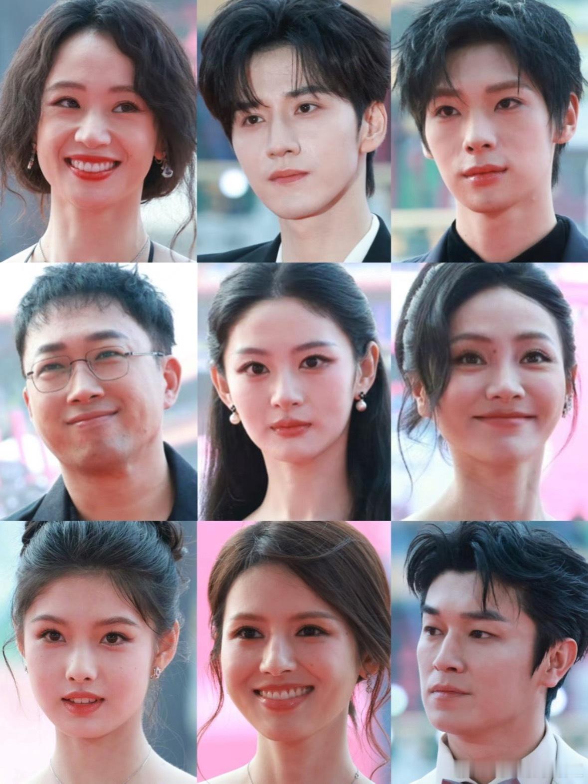 今日横店文荣奖红毯明星生图状态 ​​​