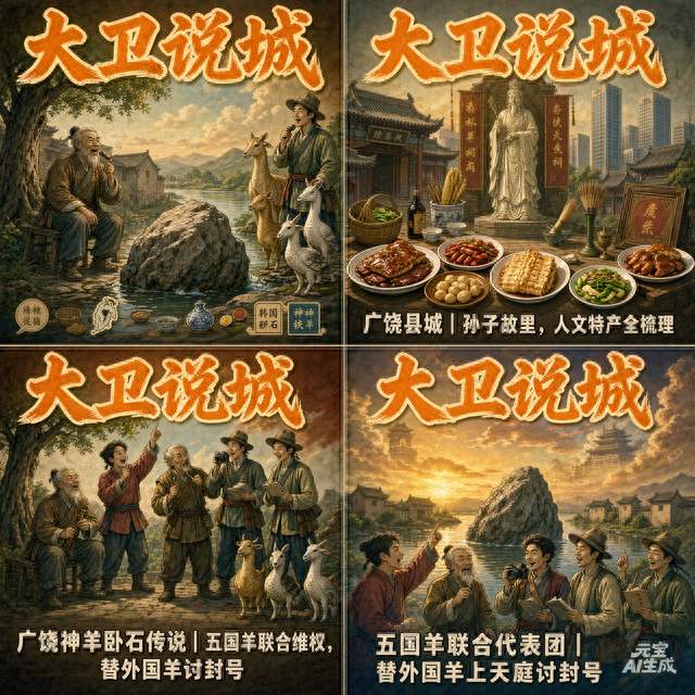 大卫说城广饶！神羊遭兄弟压榨被栽赃，五国联合要上天庭讨说法