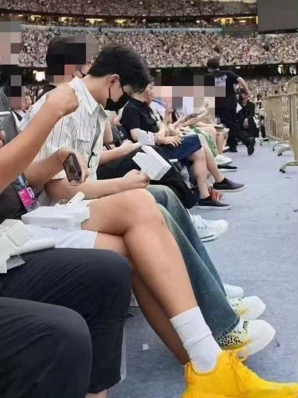 林俊杰演唱会偶遇杨洋 杨洋的出现让这场演唱会更完美！路人镜头下状态满分，帅哥自带