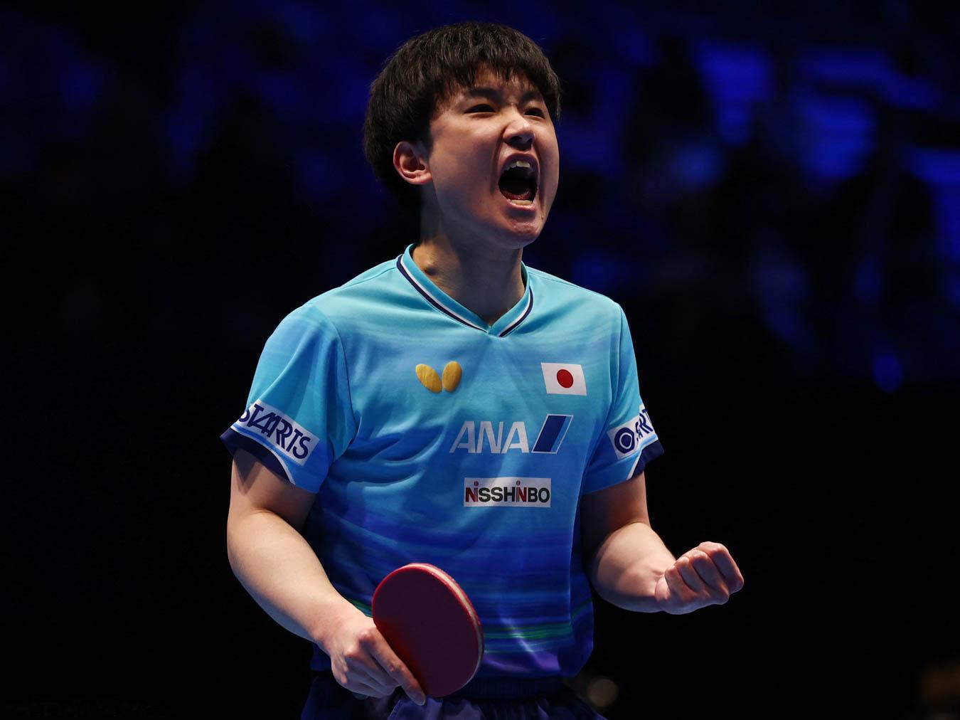 张本智和张本智和2026年伦敦世乒赛 精彩瞬间📸ˎˊ˗乒乓球🏓来自2026伦