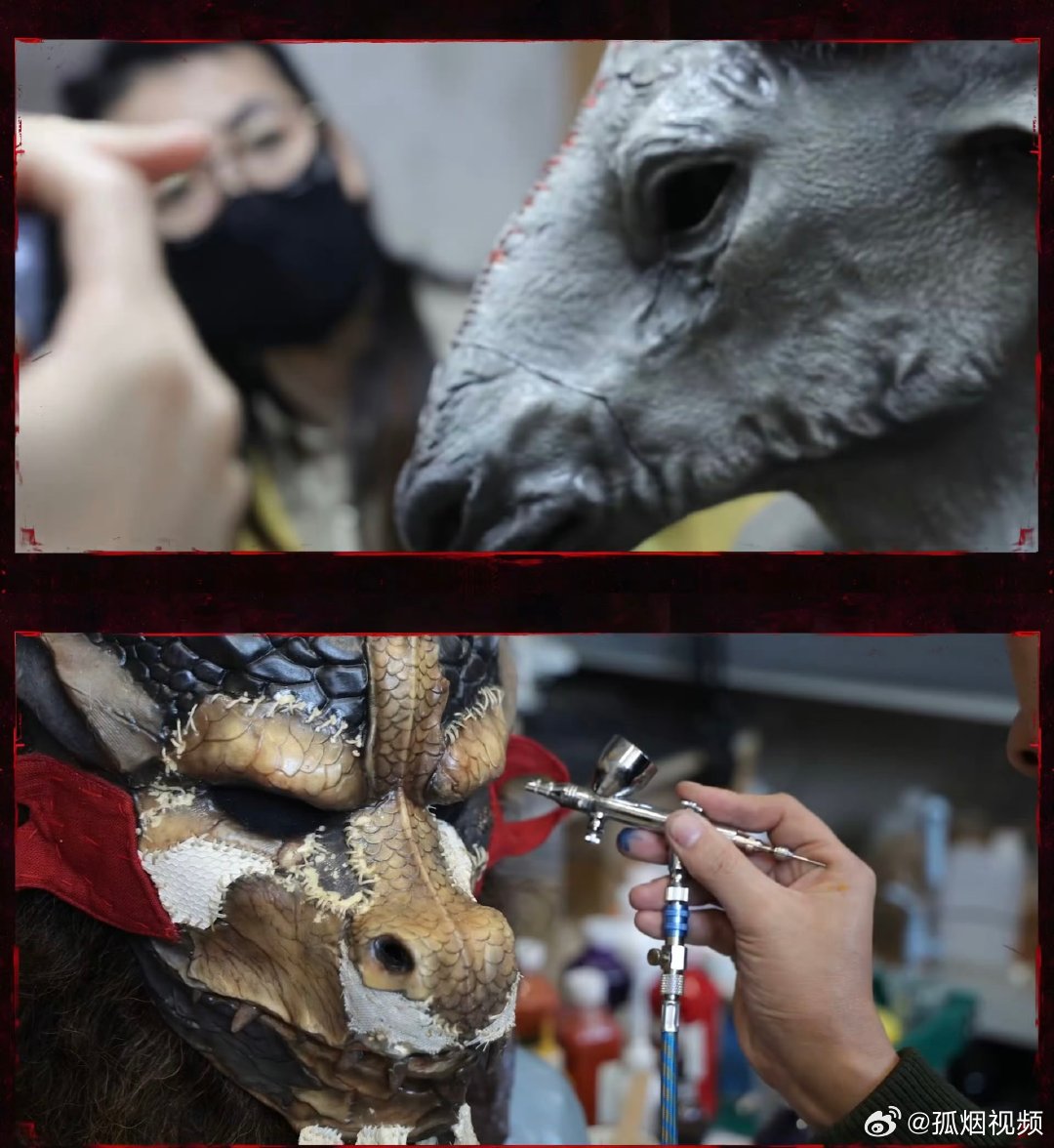 十日终焉十二生肖的面具这些面具居然全是手工制作的 