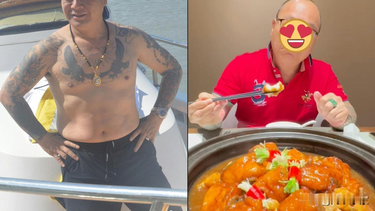 💖《古惑仔》男星食正北上消费潮流再开私房菜，戴靓表玉戒指仍富贵
💖70岁的「