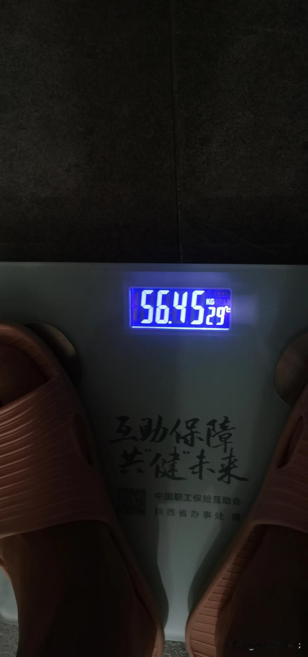 四天时间体重降了三四斤，看来，忙忙碌碌吃不好睡不好，人果然能瘦下来。

昨晚上秤