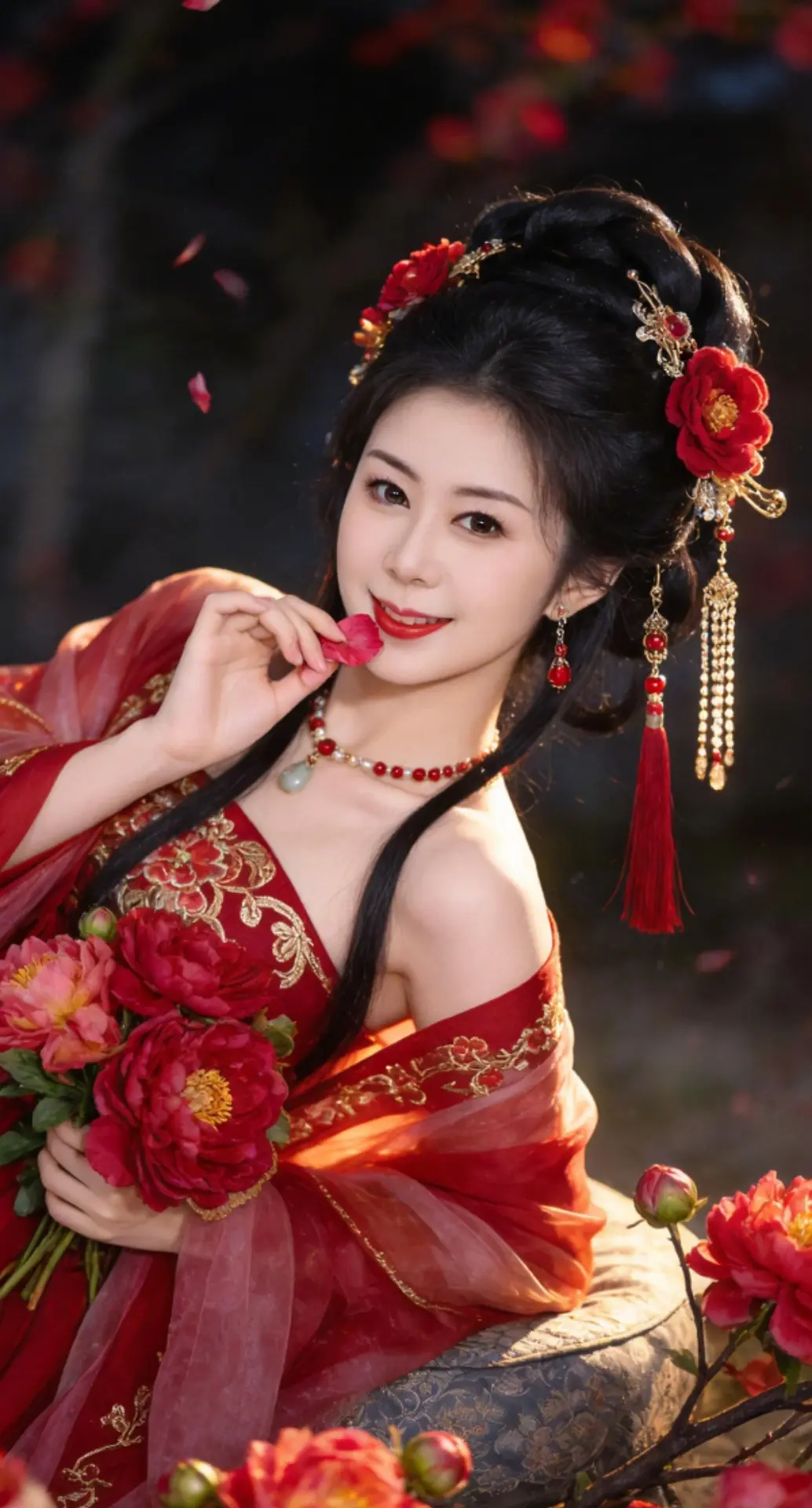 AI新中式古风美人 随变ai随便玩