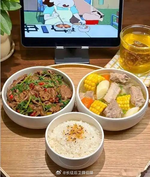 做饭2小时吃饭10分钟关键如果最后还是一个人吃，那真是越吃越凄凉