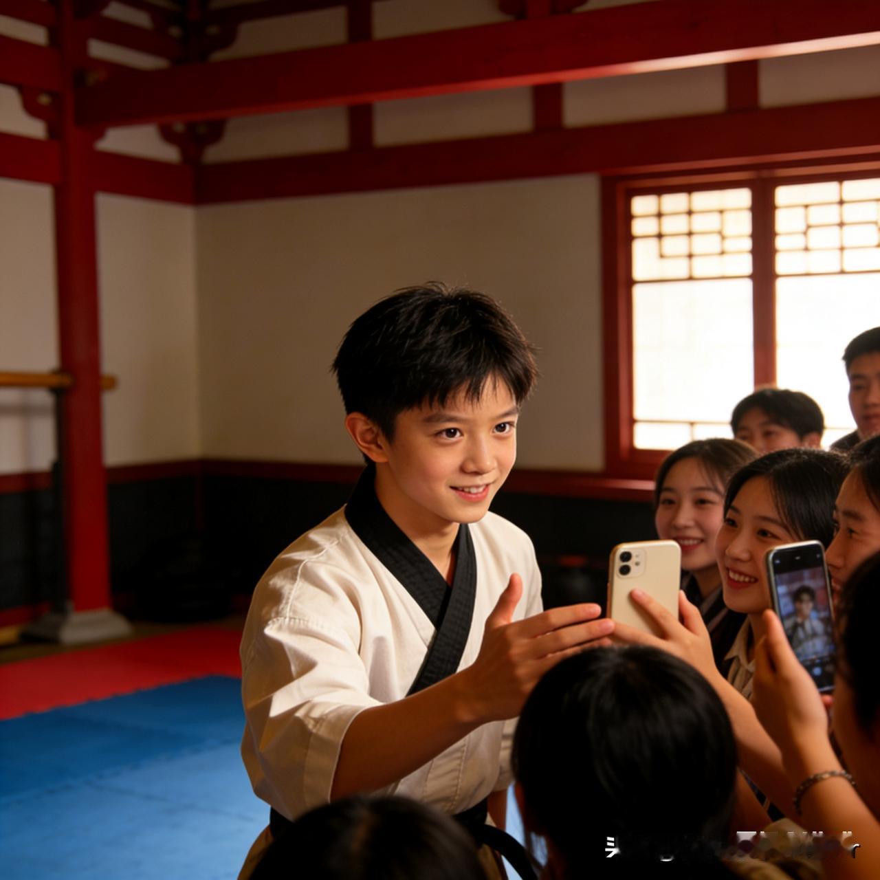 版本一：励志向
 
黄子韬童年习武意外致脑淤血，手术缝了43针才脱险。他却把这段