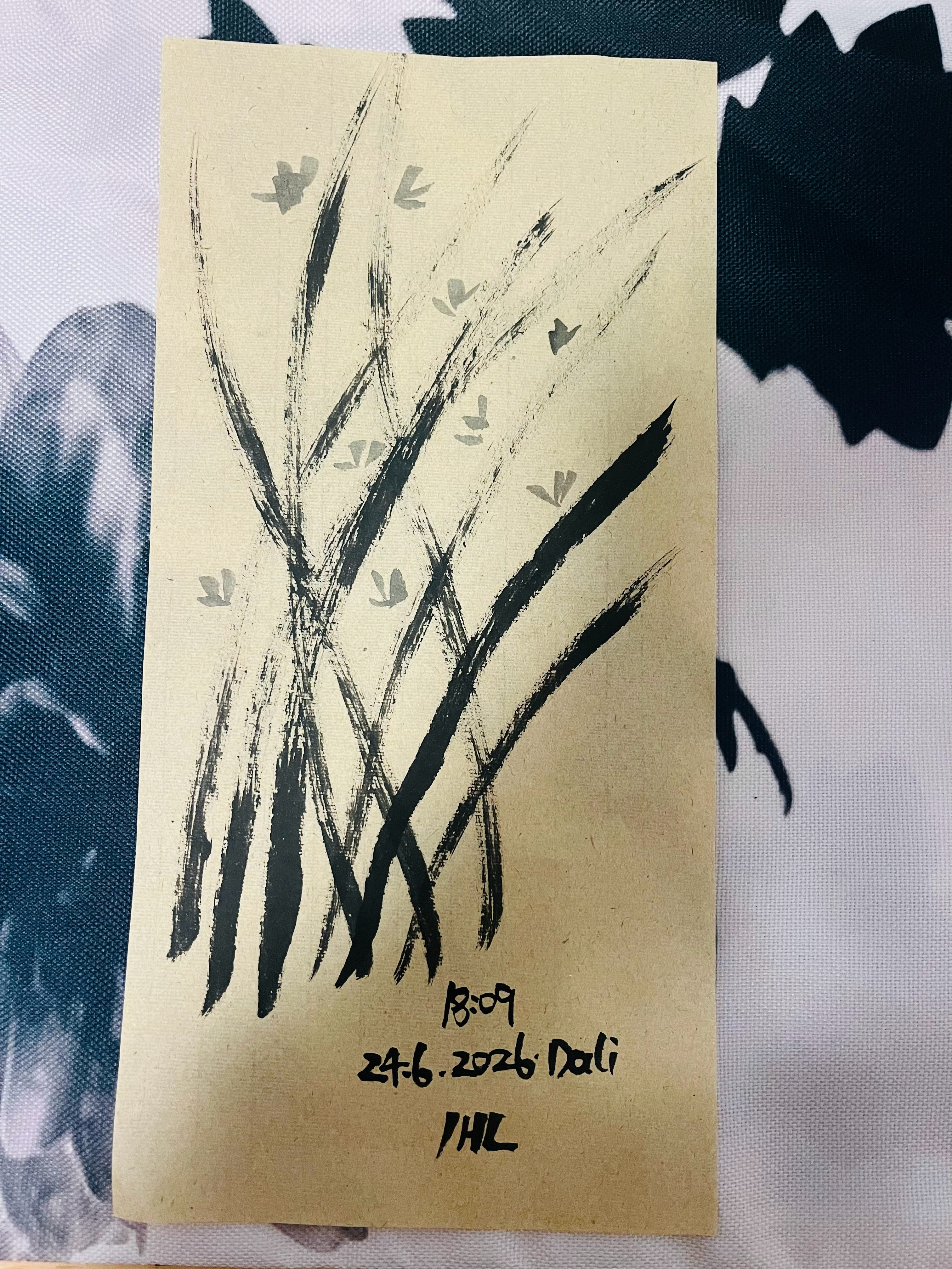 风。 