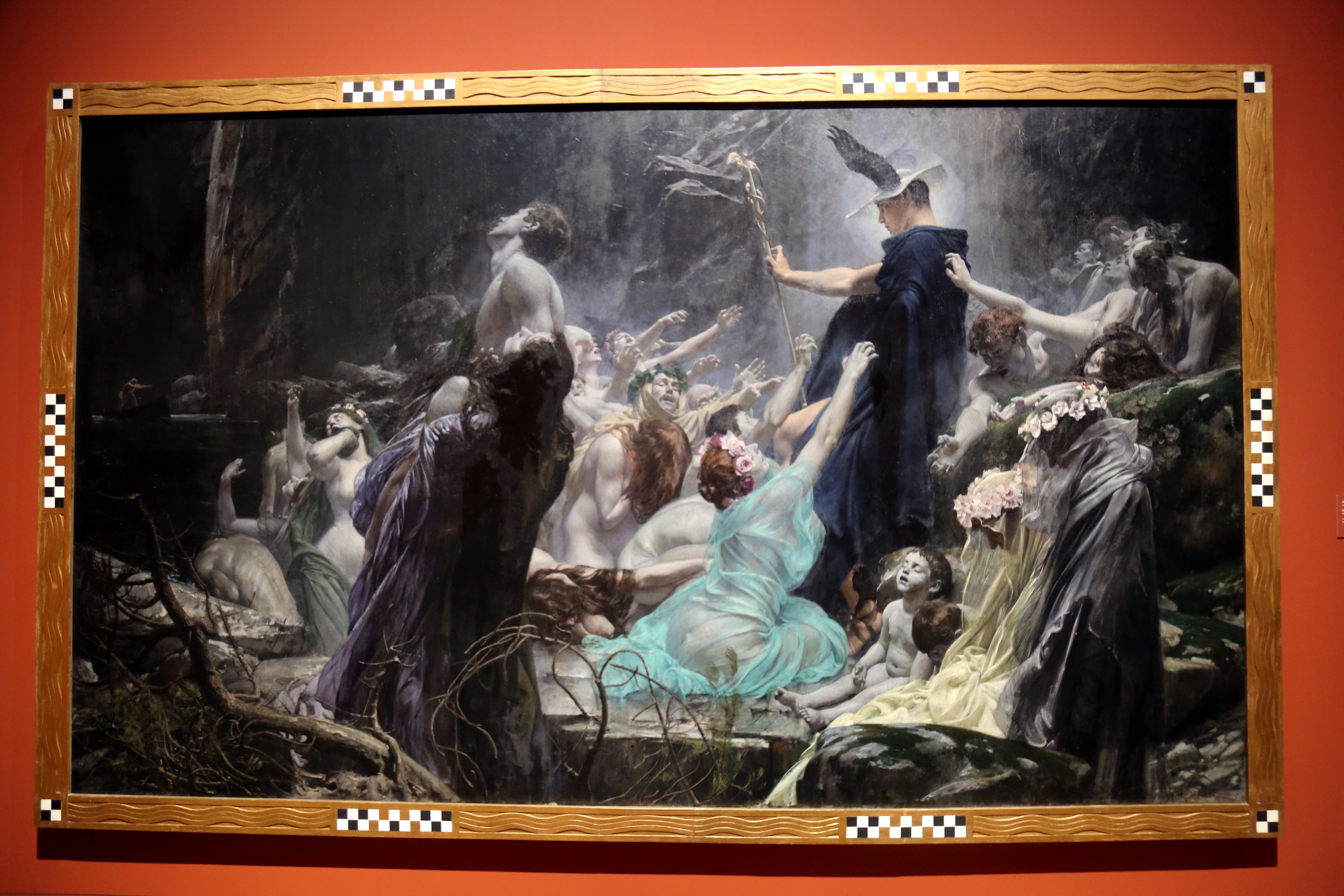 维也纳Leopold美术馆藏 Hiremy-Hirschl作于1898年的《阿刻