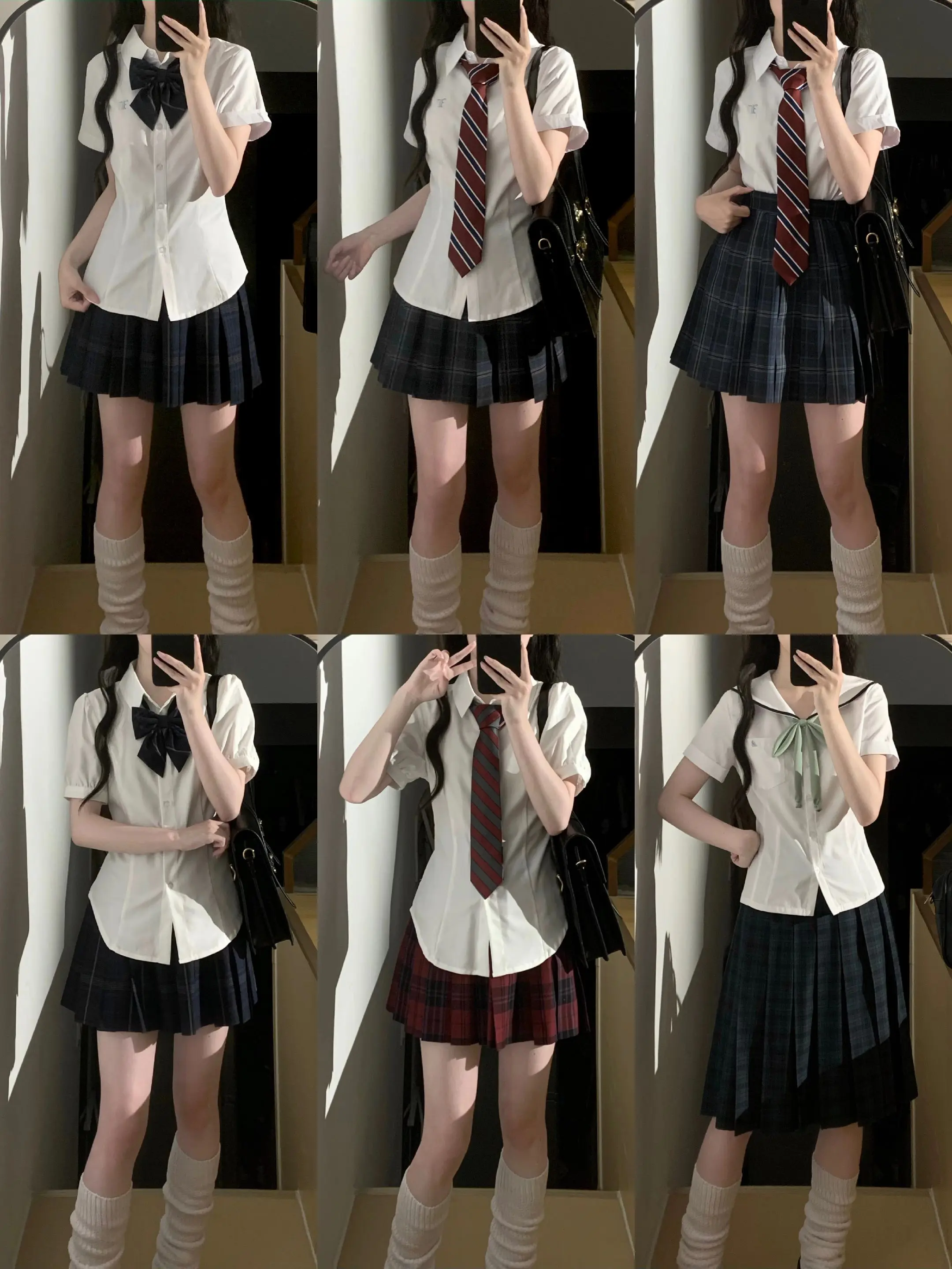 收腰衬衫这一块。