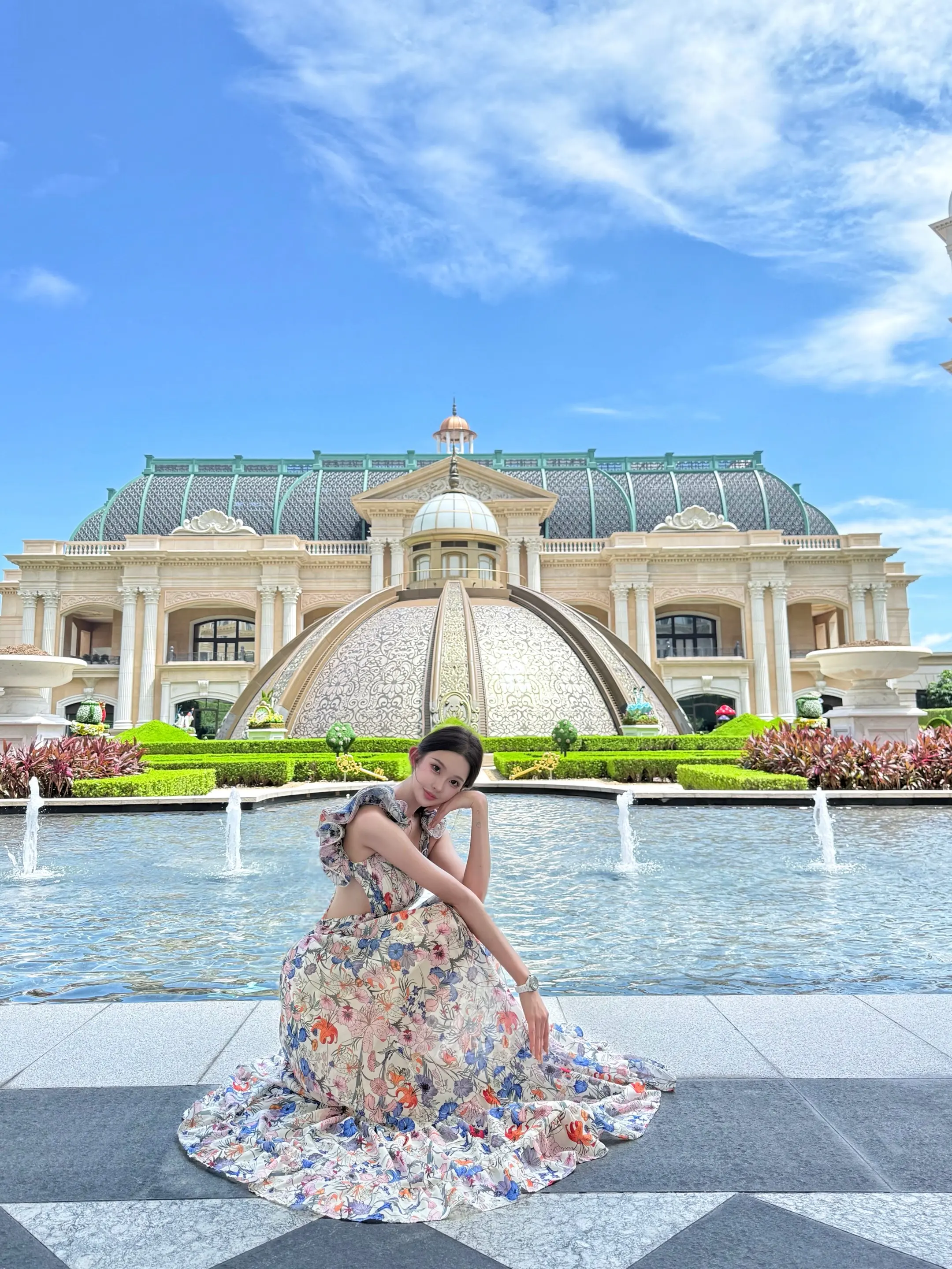 Macao南法花园🕊️⛲️。