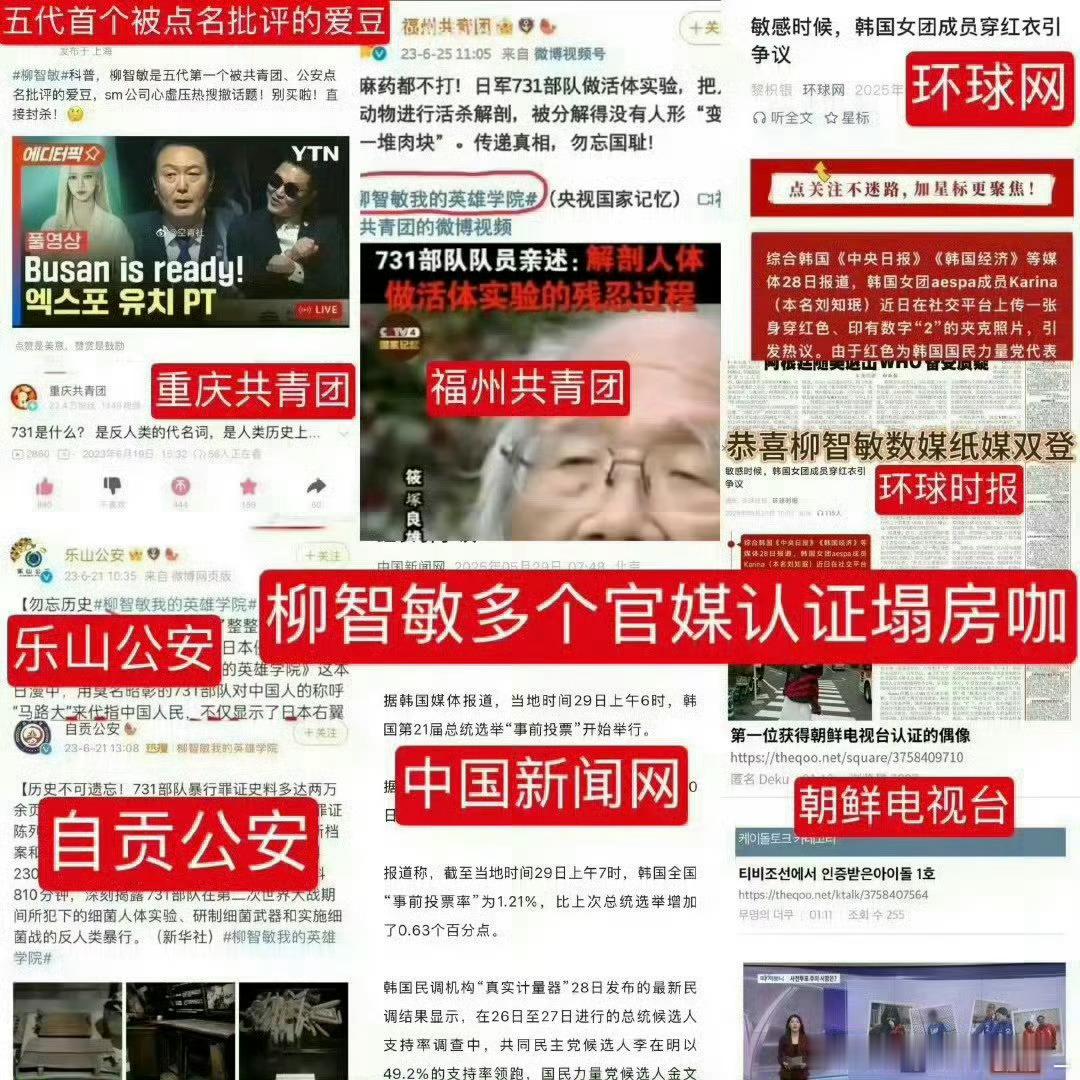柳智敏父亲是韩国海军高官柳智敏为什么被点名？柳智敏父亲服役引争议