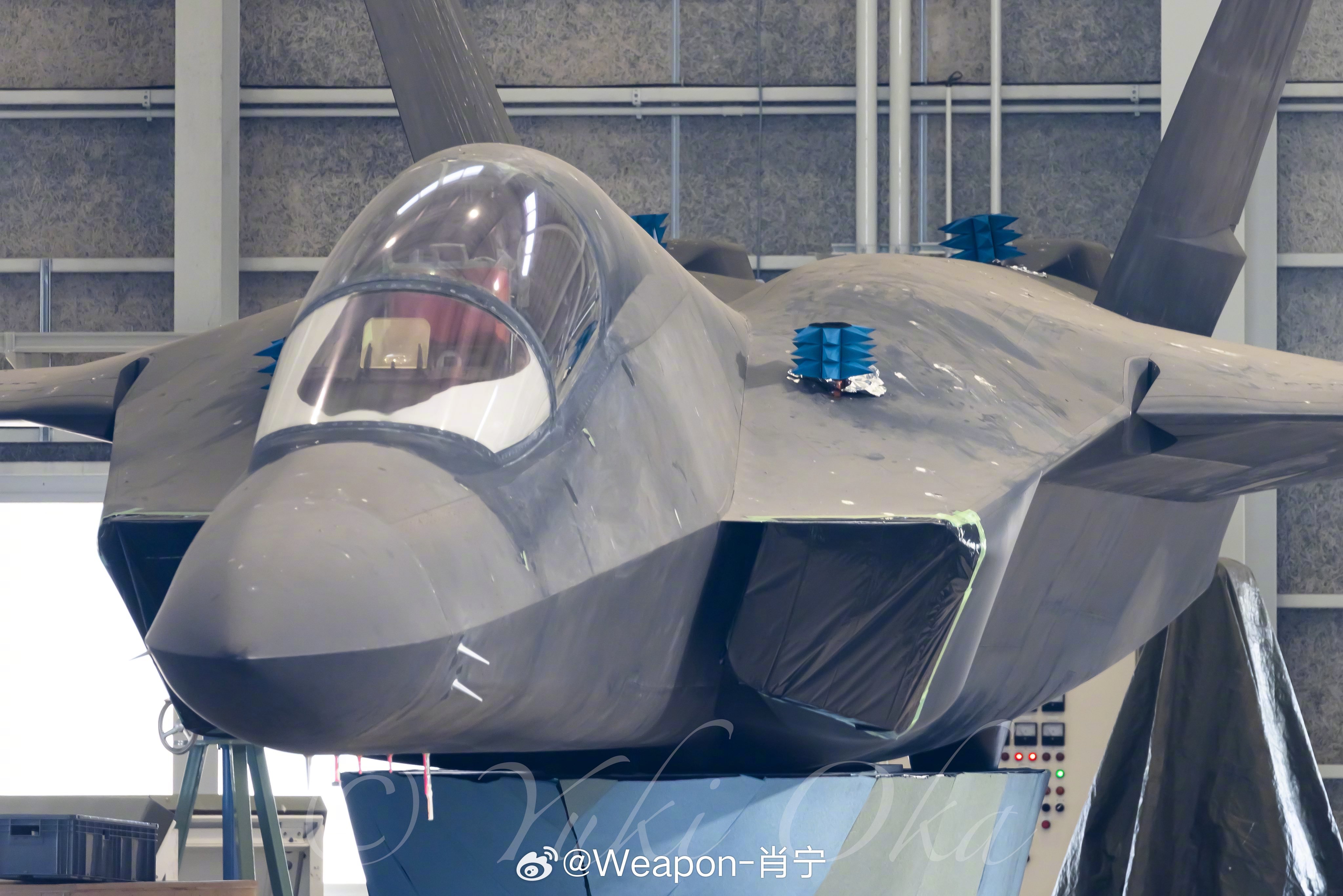 烽火问鼎计划每天认识一件兵器 日本航空自卫队室外测量用基础全机实大RCS试验模型