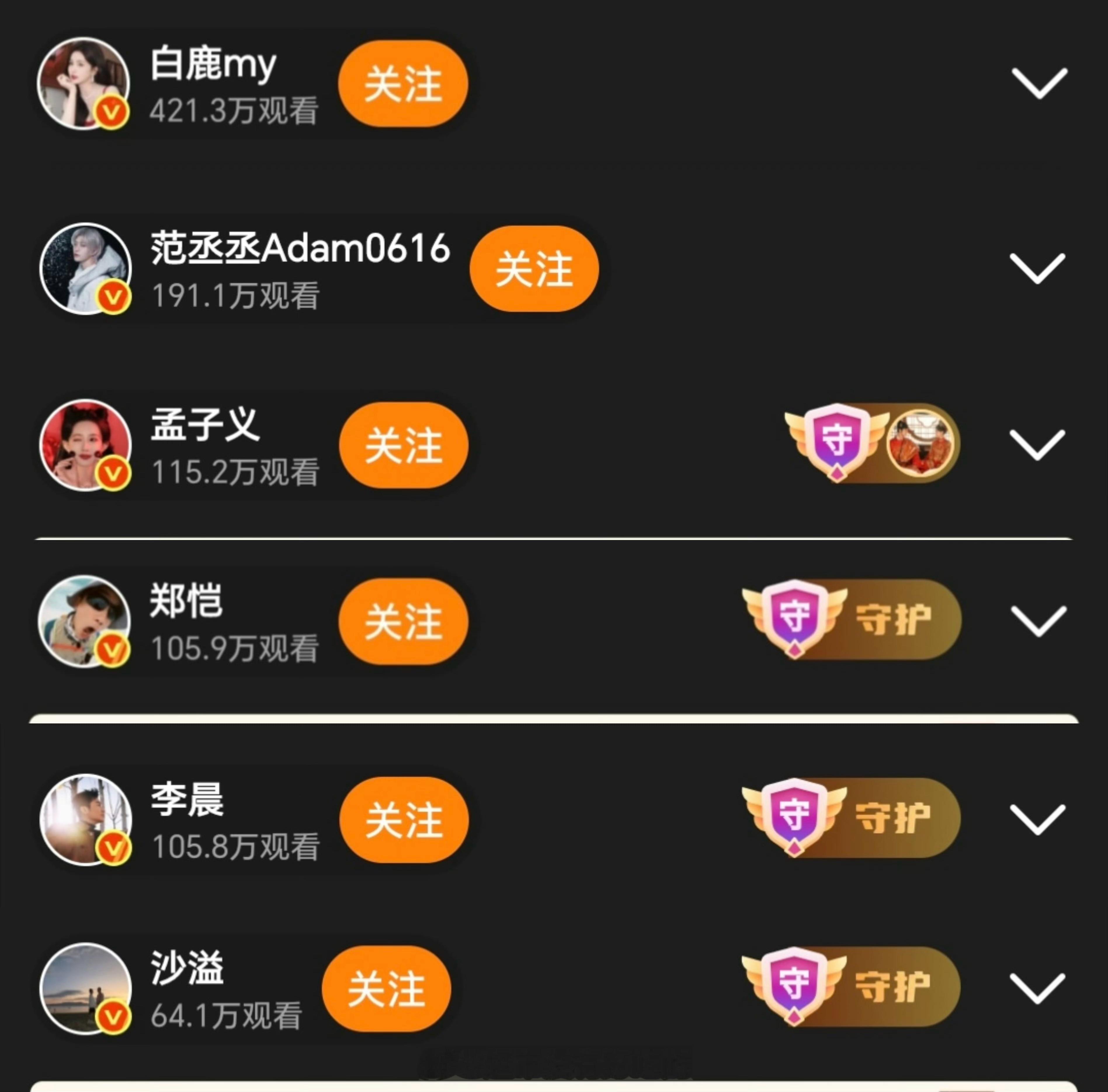 奔跑吧直播奔跑吧今日直播数据，白鹿断层第1️⃣ 