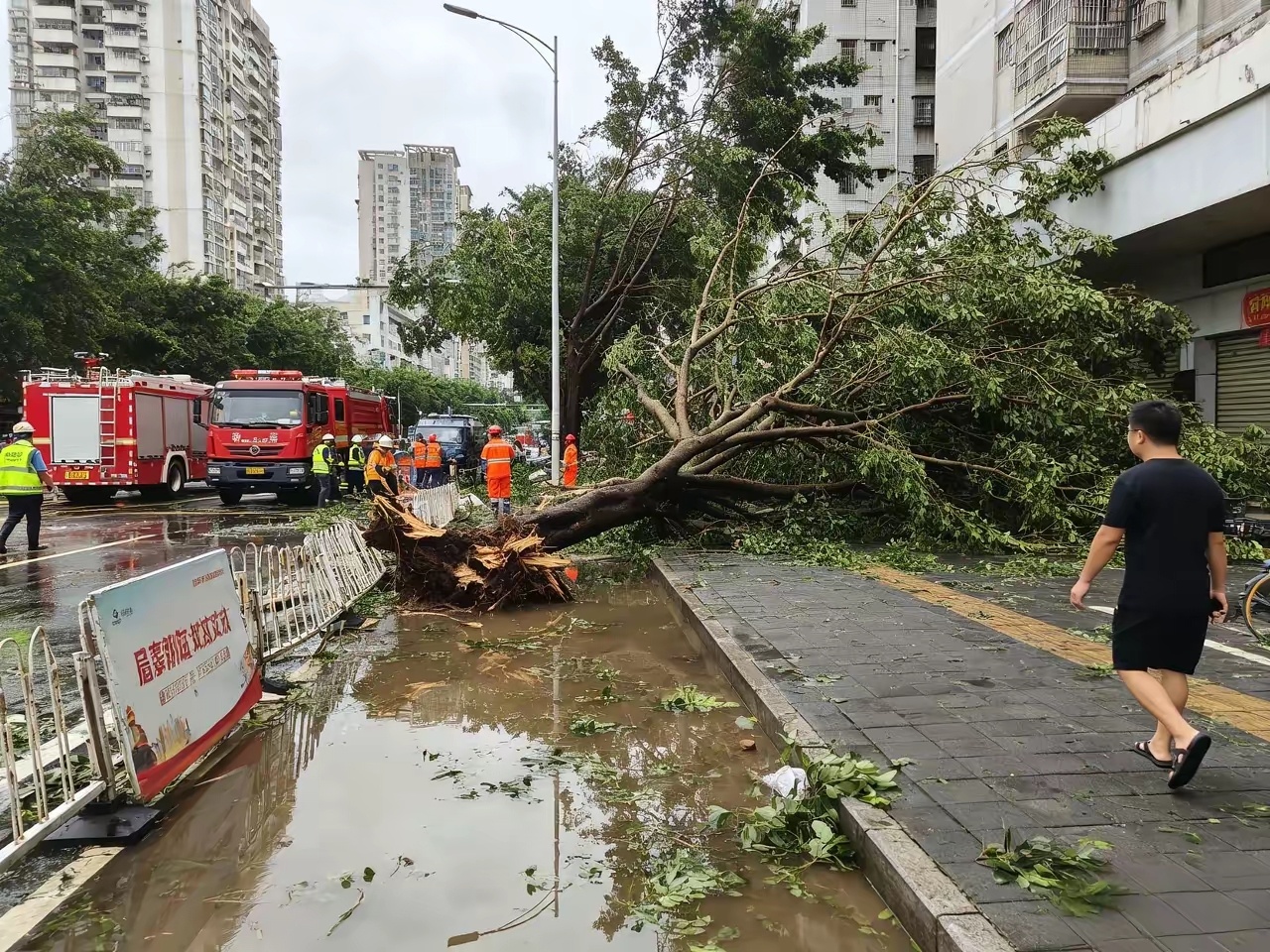 台风巴威“巴威”正以每小时10公里左右的速度，向北偏东方向移动，强度变化不大。虽