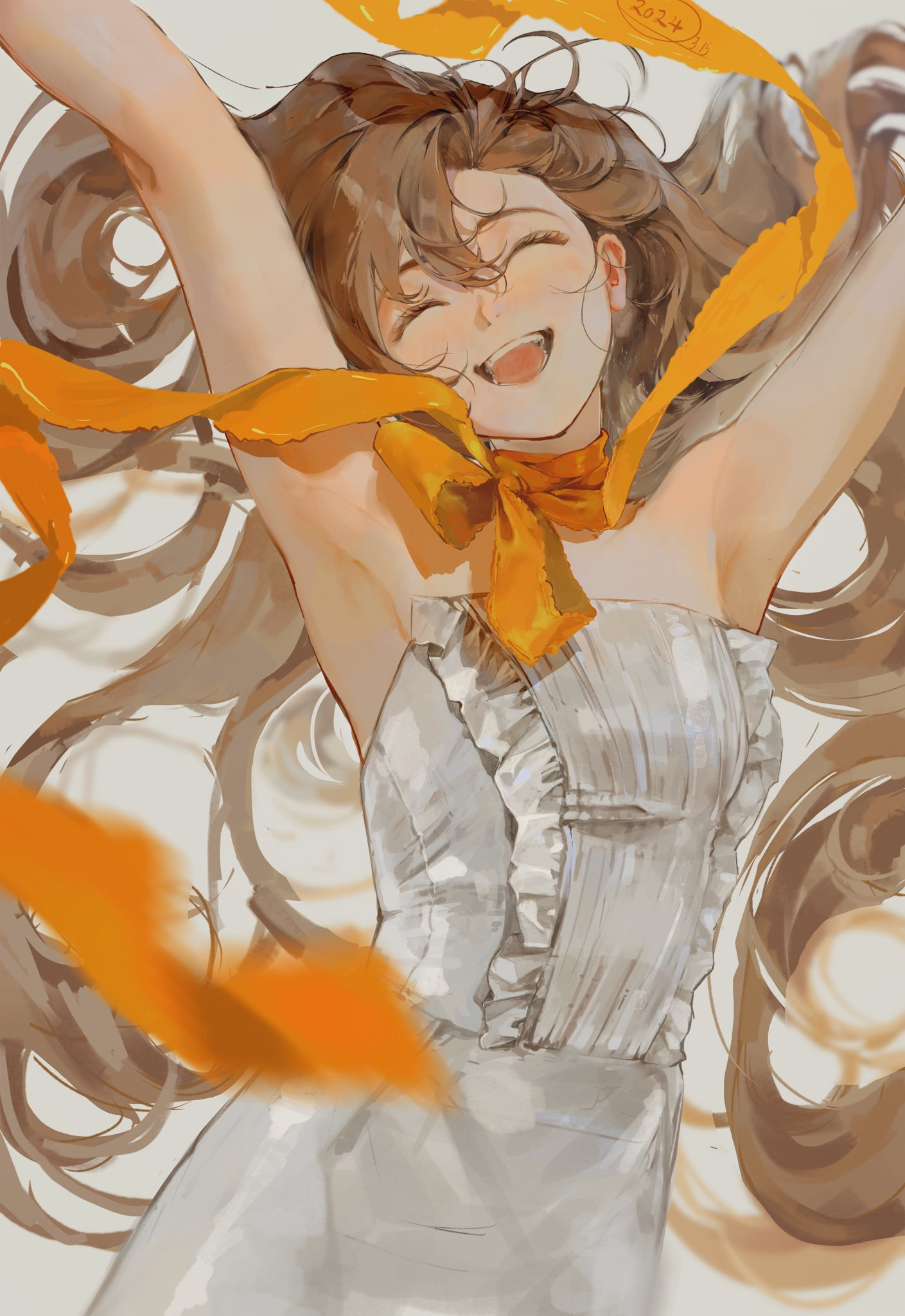 盛夏壁纸大放送动漫仲夏狂欢季 插画师分享--CJL（moaomao_mo） 