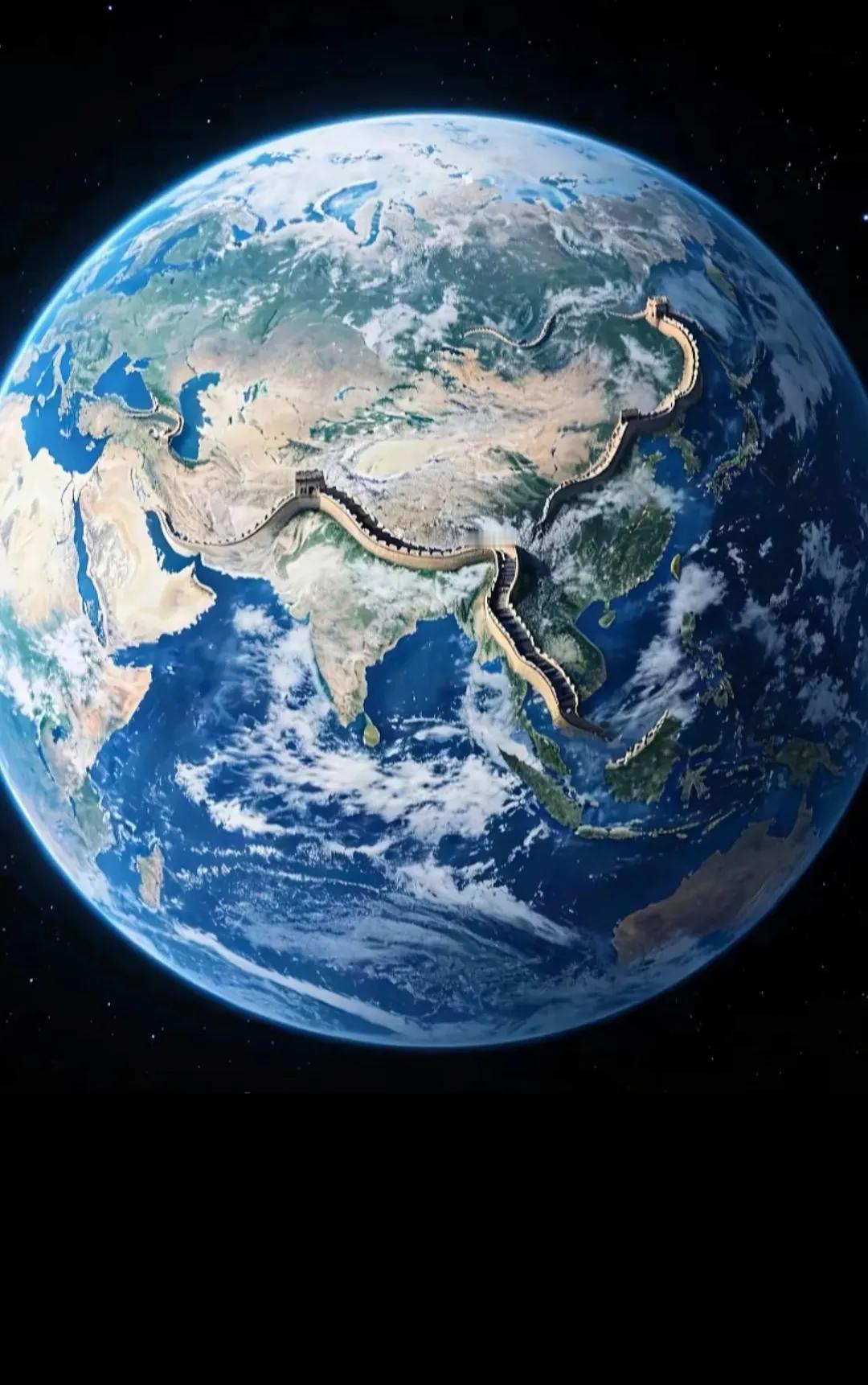 从外太空真的能看见长城吗？小时候课本里那句太空唯一可见的人类建筑，这个说法至今令