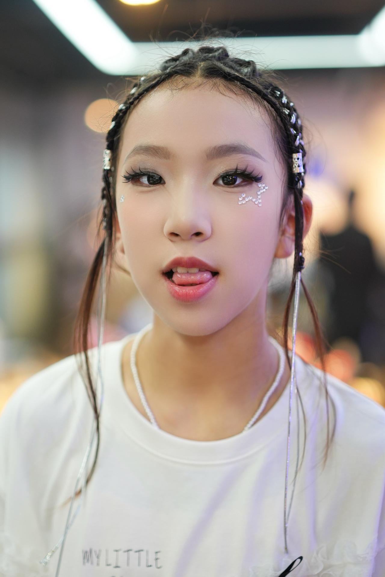 俏皮可爱 小超模成长记 舞台妆