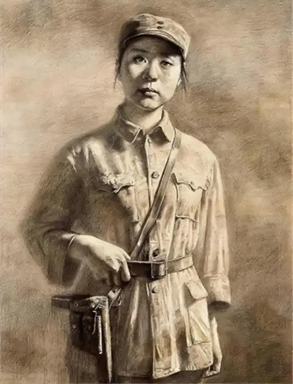 1940年，山西山坡，25岁女战士江涛即将被阎军枪决。敌首突然捏住她的脸：“小姑