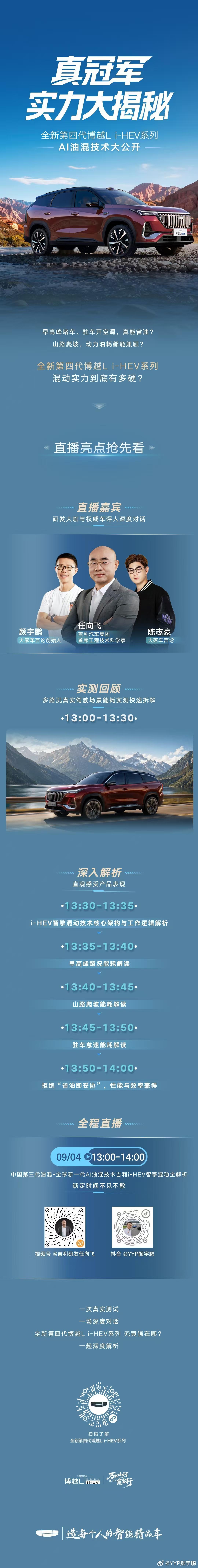 这几天，我让志豪在贵阳周边实测了博越L iHEV的油耗，结果有点惊喜。今天下午1