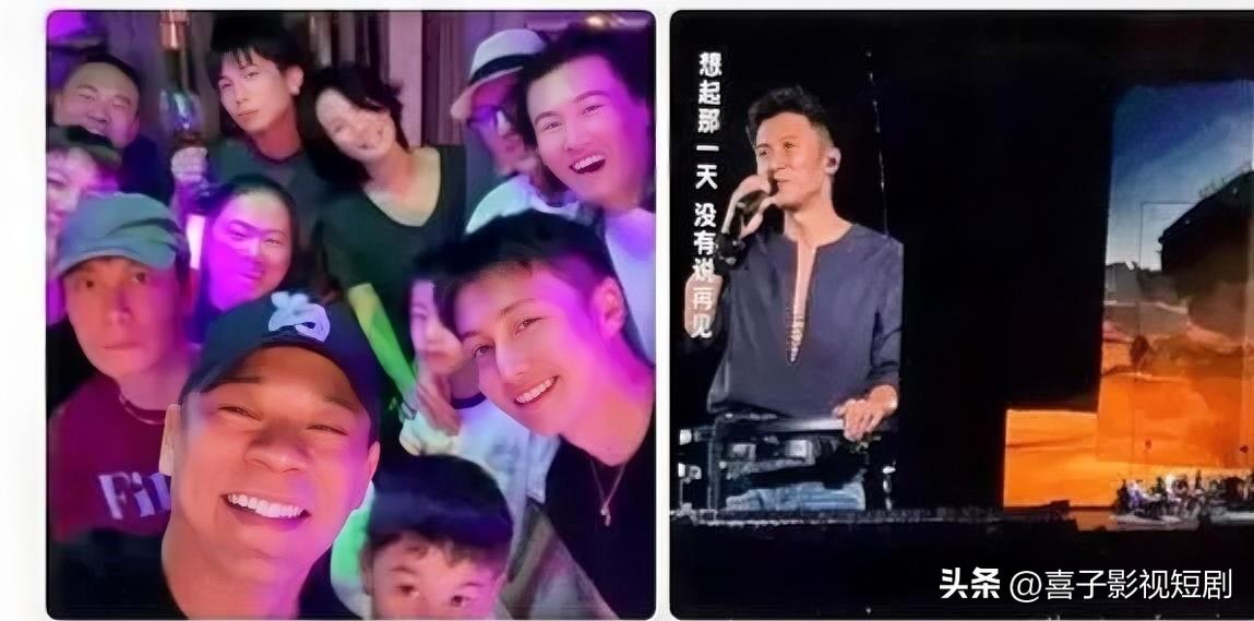 后台专属留座的门被轻敲时，孙浩攥着半瓶冰矿泉水抬头，刚撞见谢霆锋揣着把卷边的旧吉