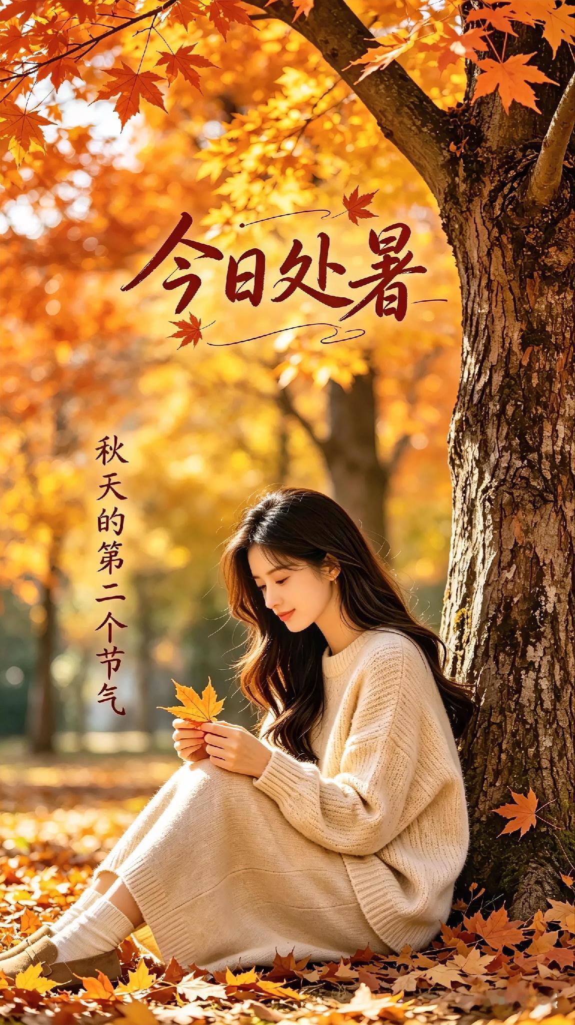 今日处暑，炎热的季节从今天开始已过去了，但最闷热的“秋老虎”还在，今日温度虽只有