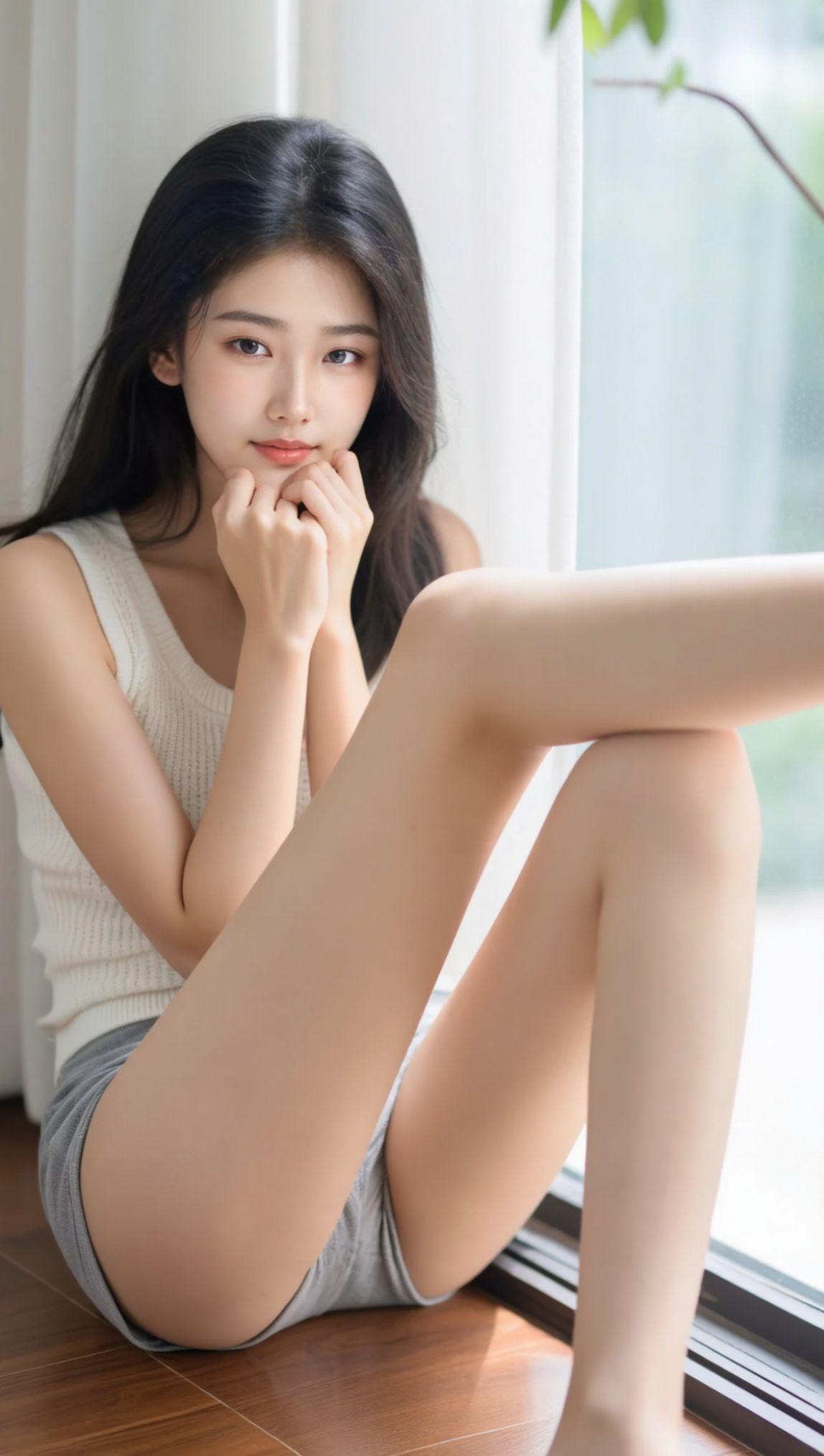 AI清新少女写真