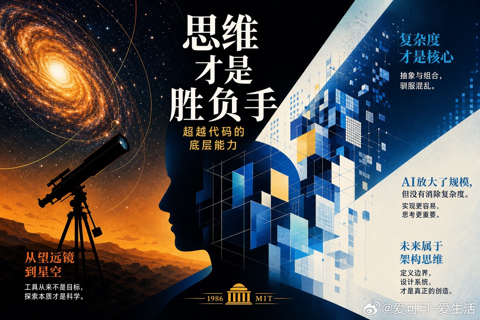 【计算机科学的“望远镜”悖论：AI时代为何要重温1986年的预言】很多人觉得计算