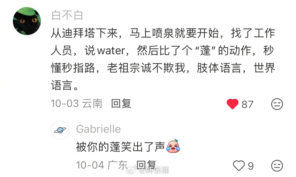 肢体语言才是世界的语言[点赞][点赞][点赞] ​​​