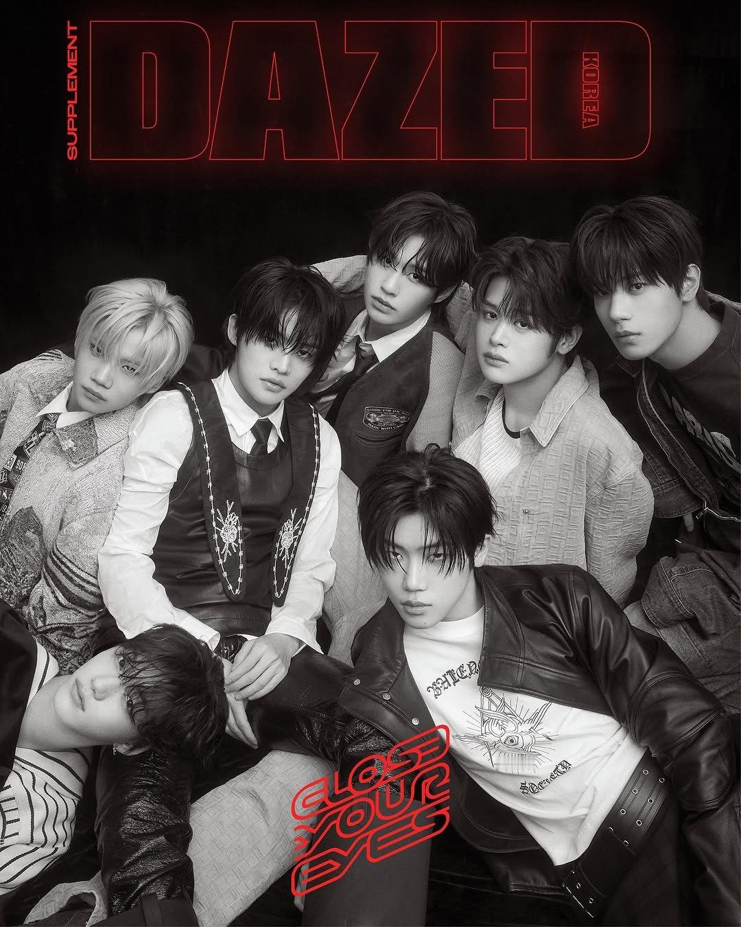 CLOSE YOUR EYES x DAZED Korea出道预热来了！！[抓狂