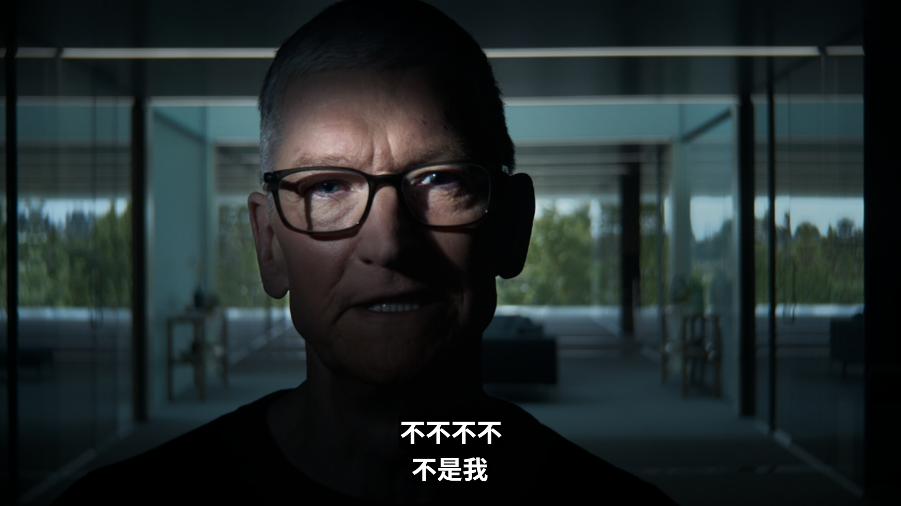 “你好 hello”刚发完，凌晨一点就登台。特努斯上任第 9 天直接交首秀，没有