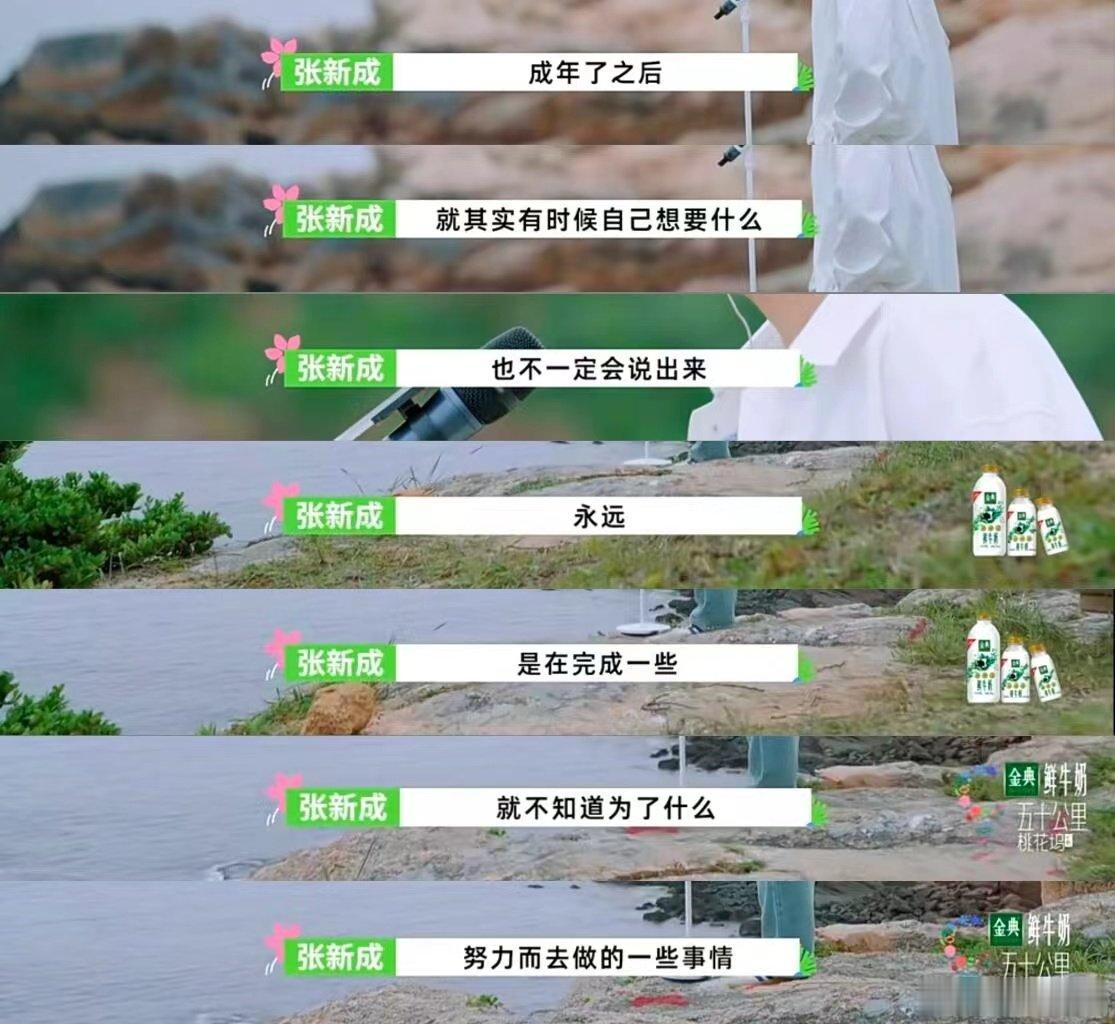 #张新成自我告别#不知道为什么，我觉得他内心是悲观的，真的很想抱抱他 #张新成跟