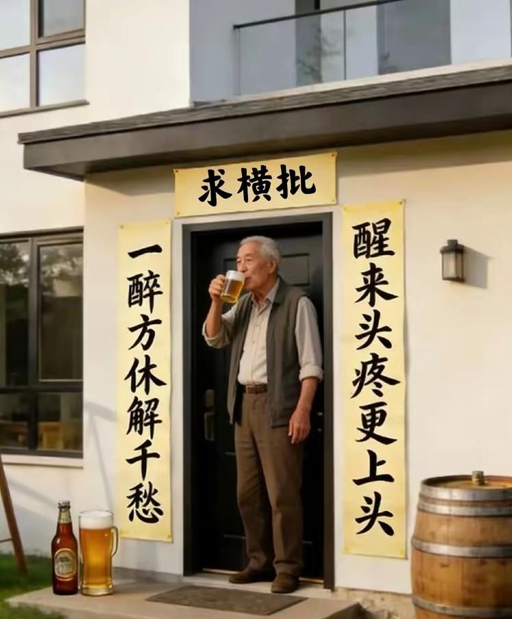 山东有一位老汉喜欢喝酒，在门口写了一幅对联，空缺89天至今无人能写出横批，诚邀高