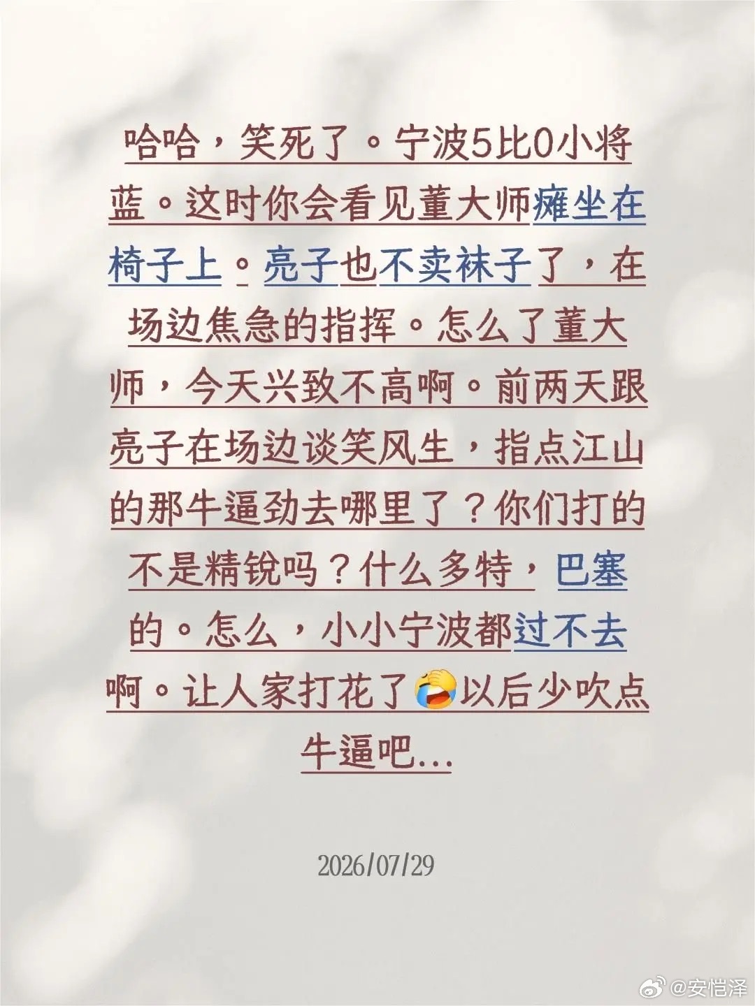 园区信徒·丧心病狂 中国足球中国足球